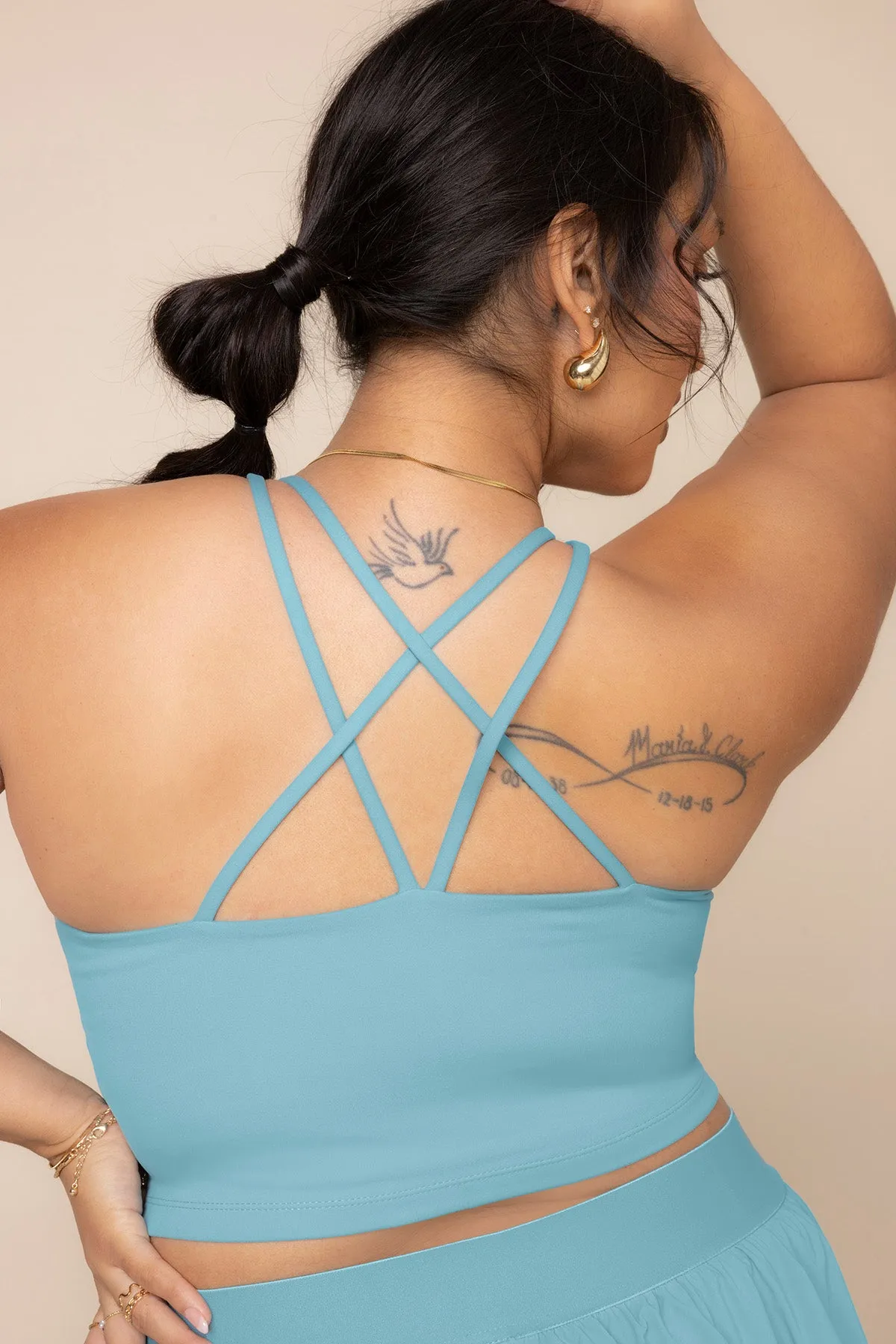 Cleo Corset Crop Bralette - Oasis sold by POPFLEX product image thumbnail 3