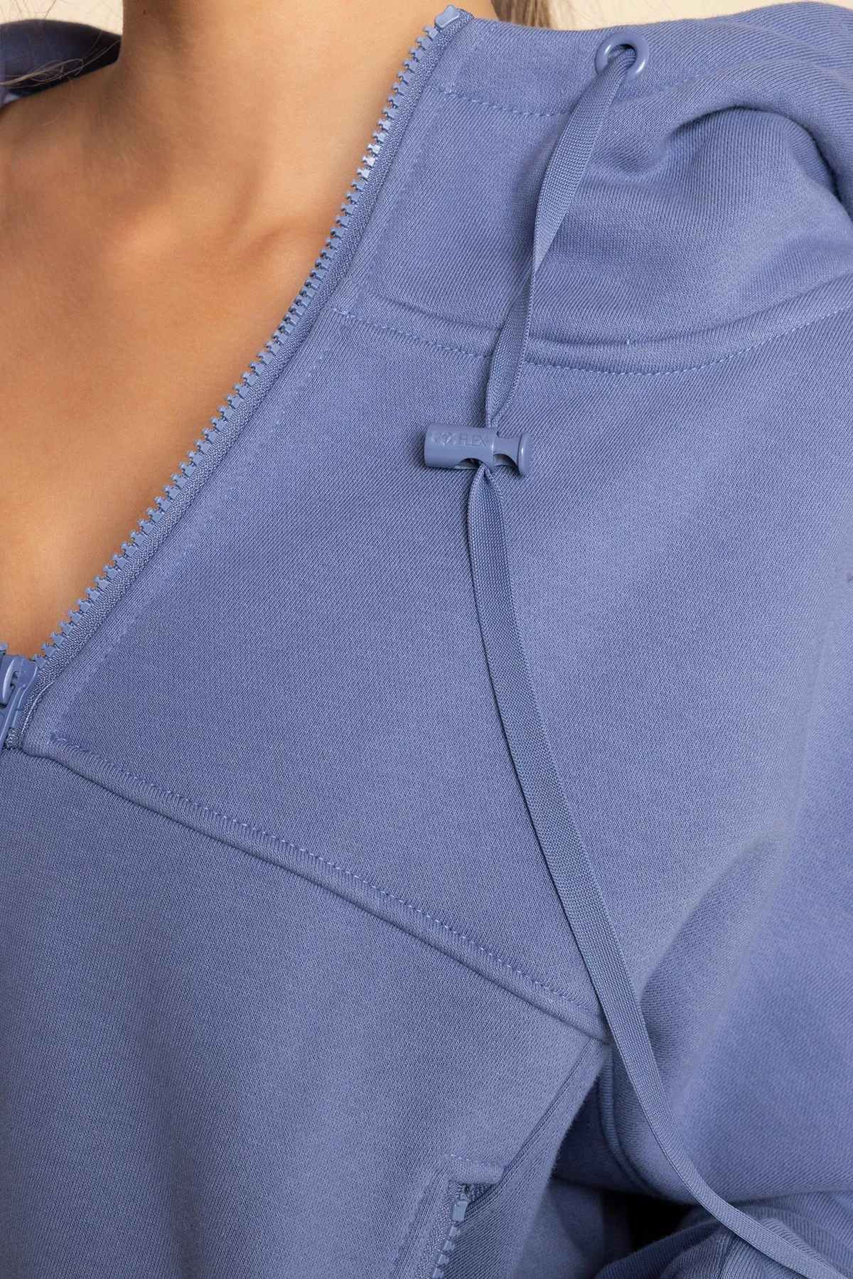 Half Zip Warm Up Hoodie - Wild Wind sold by POPFLEX product image thumbnail 5