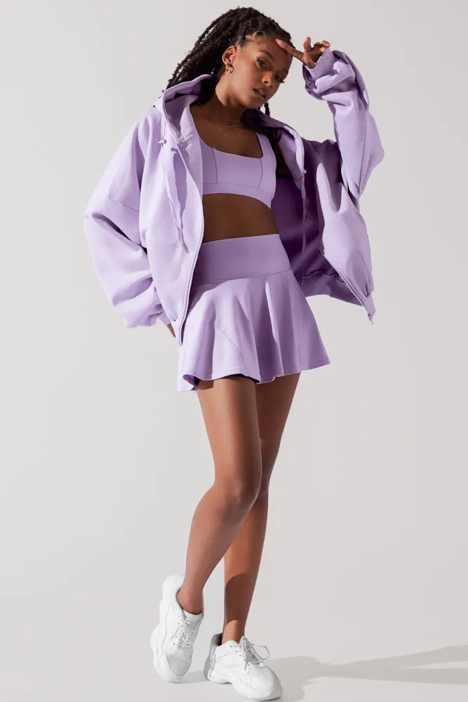 Zip Cloud Hoodie - Digital Lavender sold by POPFLEX