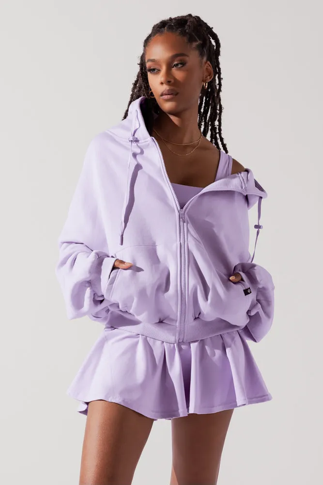 Zip Cloud Hoodie - Digital Lavender sold by POPFLEX product image thumbnail 2