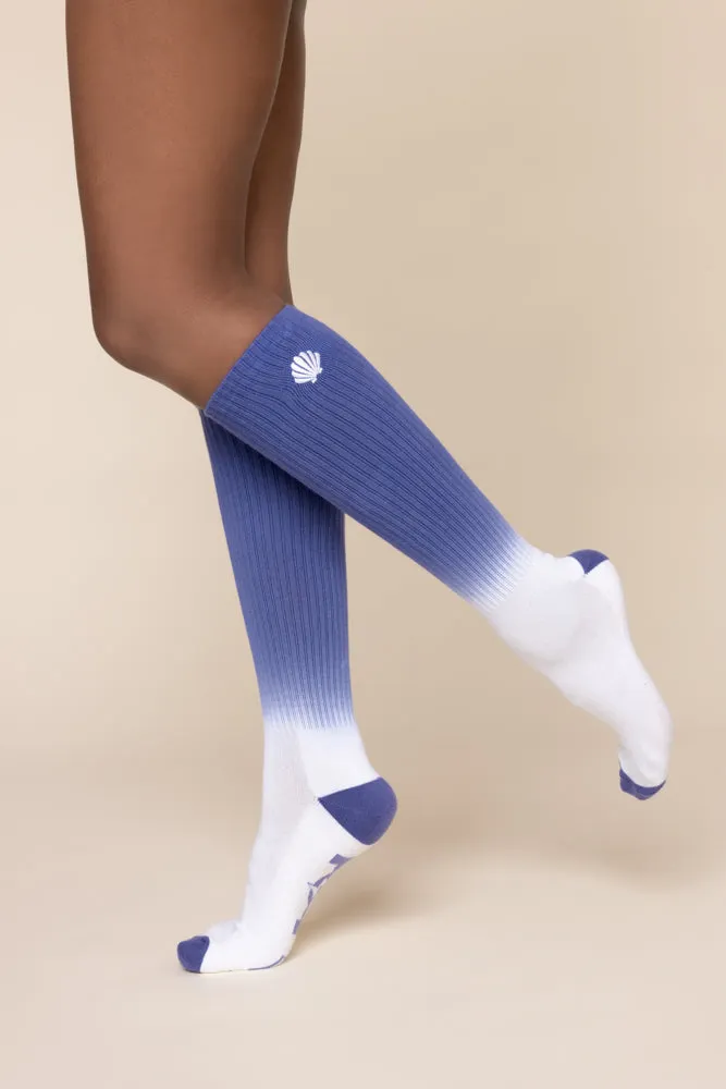 Knee High Socks - Iris sold by POPFLEX product image thumbnail 3