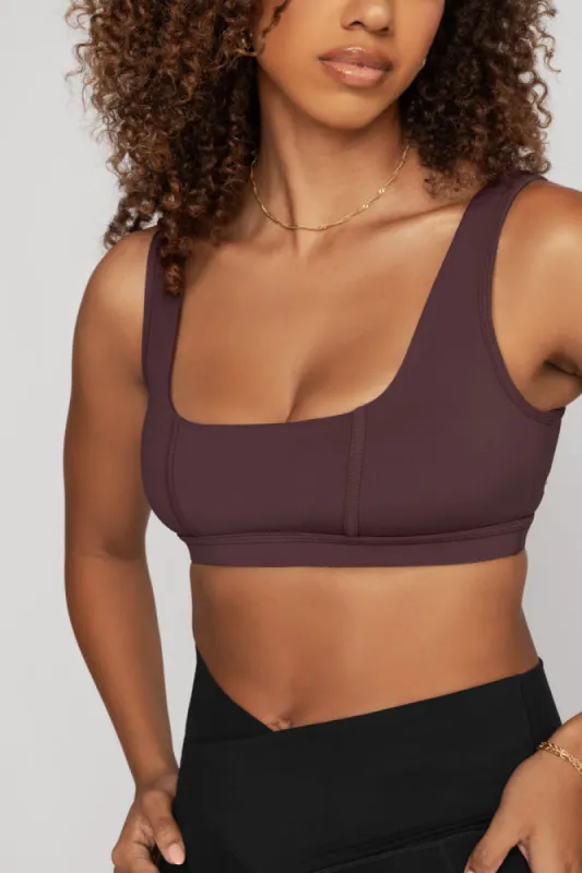 Corset Bra - Moody Mauve sold by POPFLEX