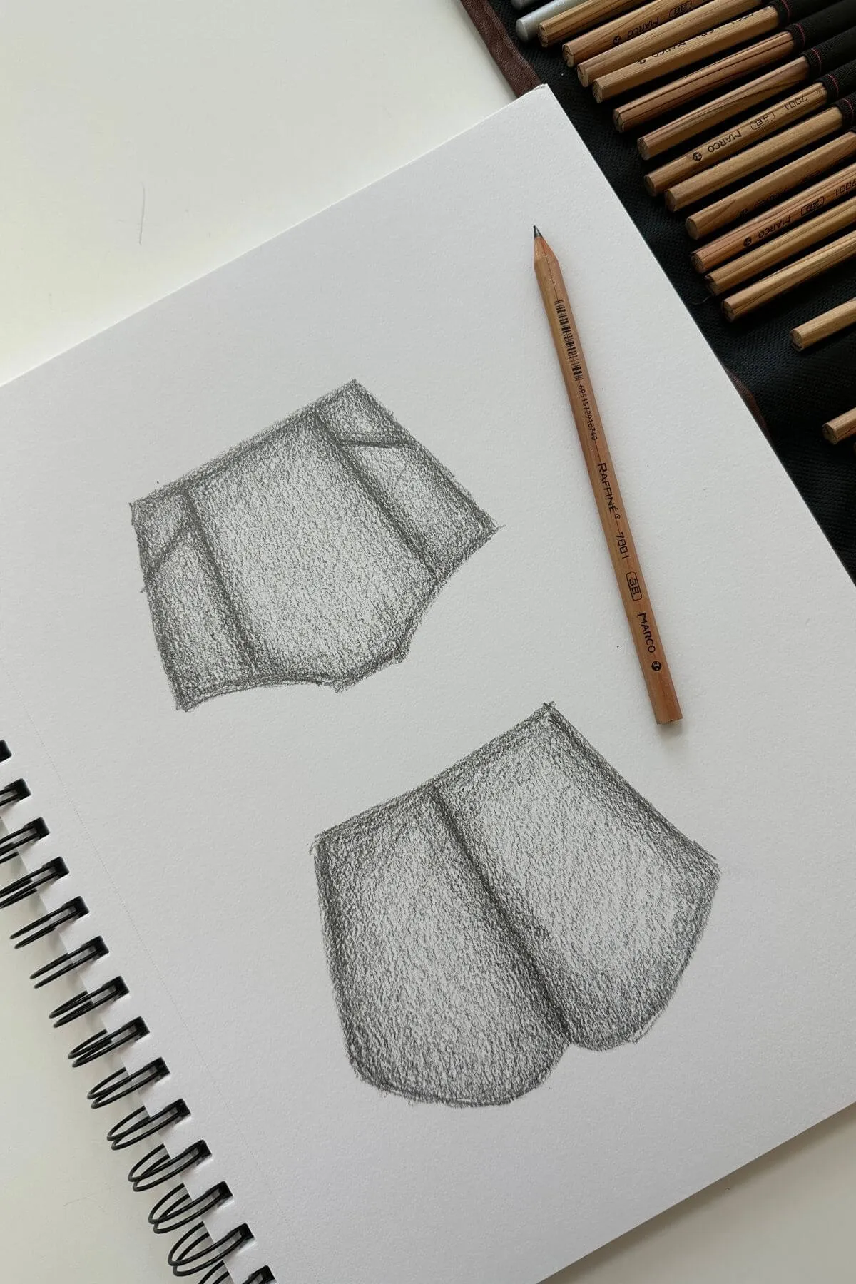 Sand Dollar Surf Shorts with Pockets - Blue Palm sold by POPFLEX product image thumbnail 3