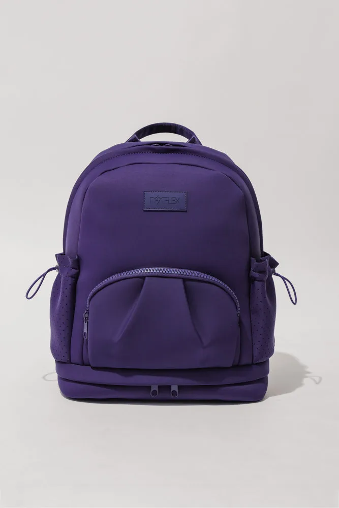 Cora Backpack - Deep Violet sold by POPFLEX product image thumbnail 2