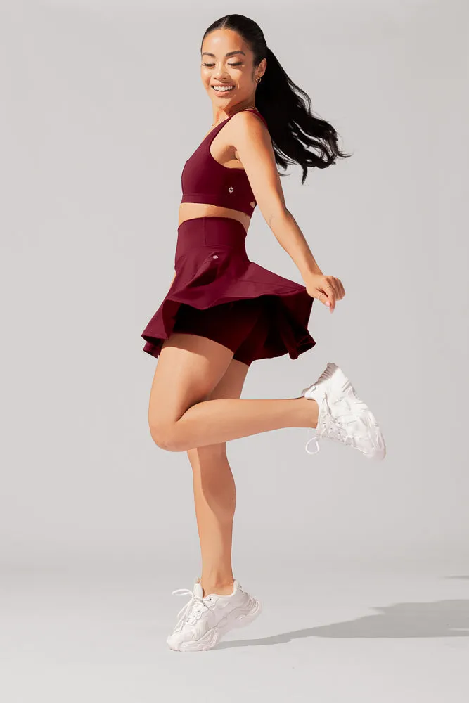Twirl Skort - Crimson sold by POPFLEX product image thumbnail 2