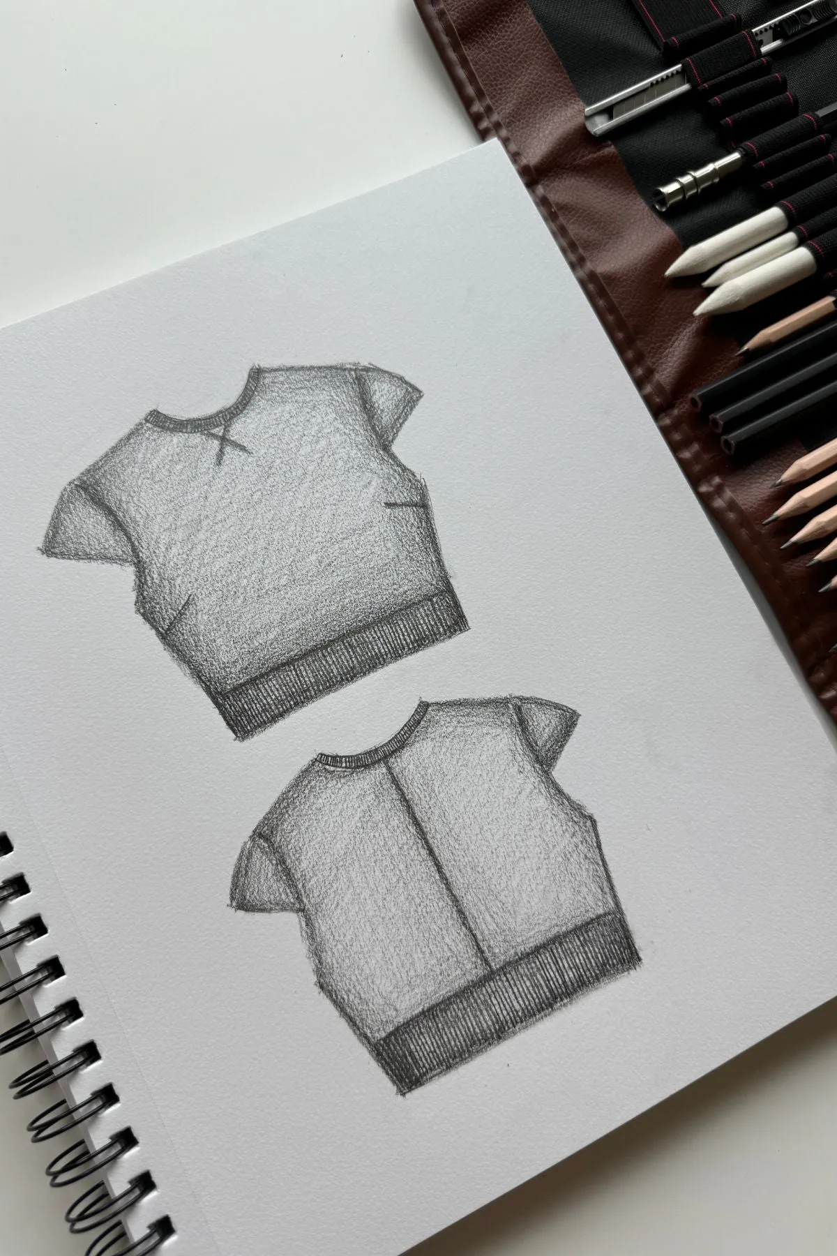 Baby Crop Tee - Cool Creek sold by POPFLEX product image thumbnail 3