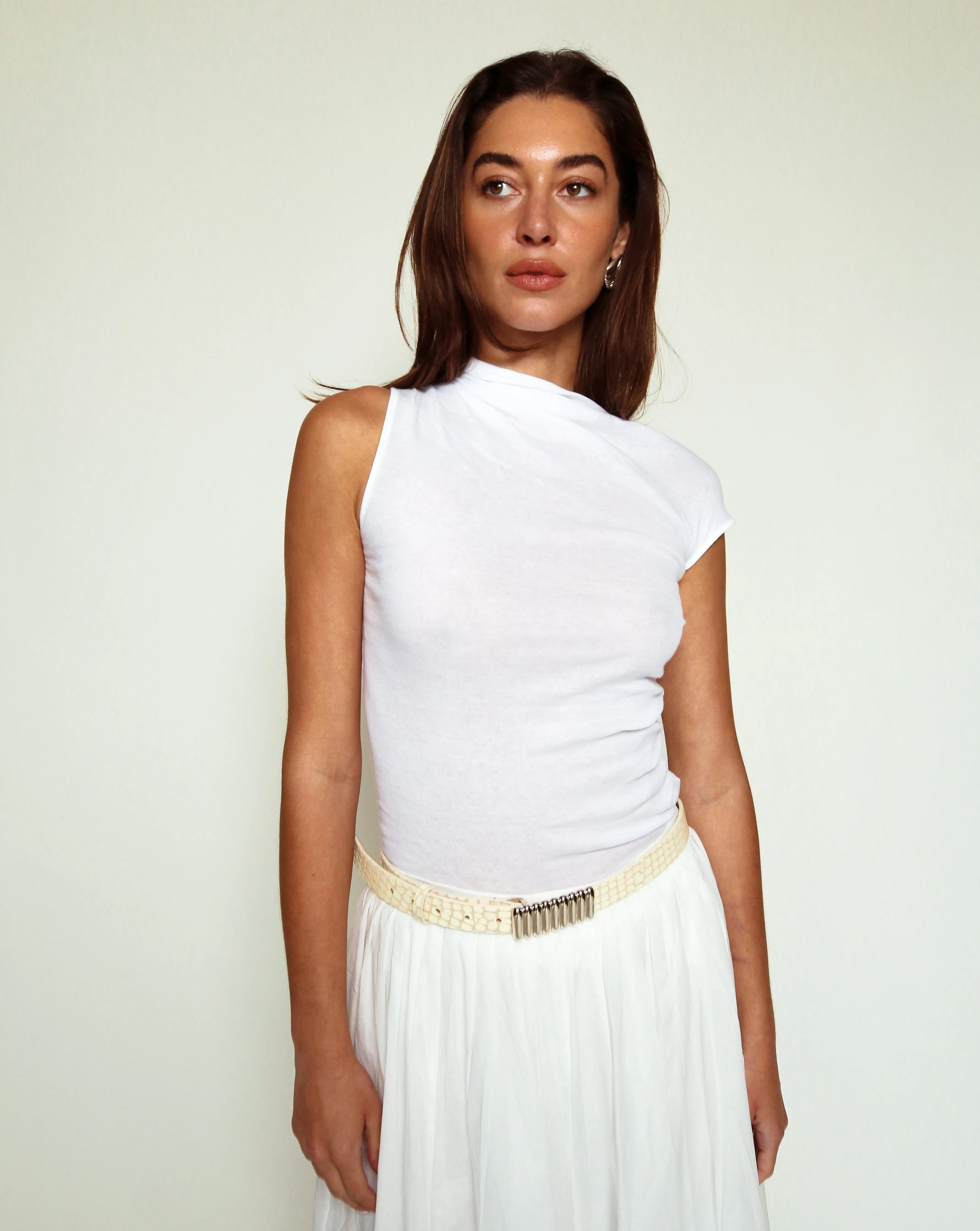 SILK BELT BUTTER PEBBLE sold by Heaven Mayhem product image thumbnail 3