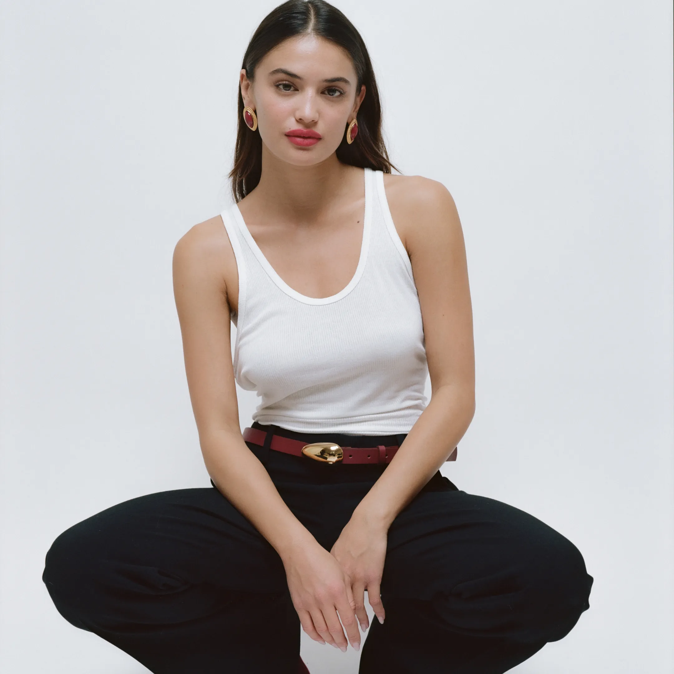 BEAN BELT BURGUNDY GOLD sold by Heaven Mayhem product image thumbnail 2