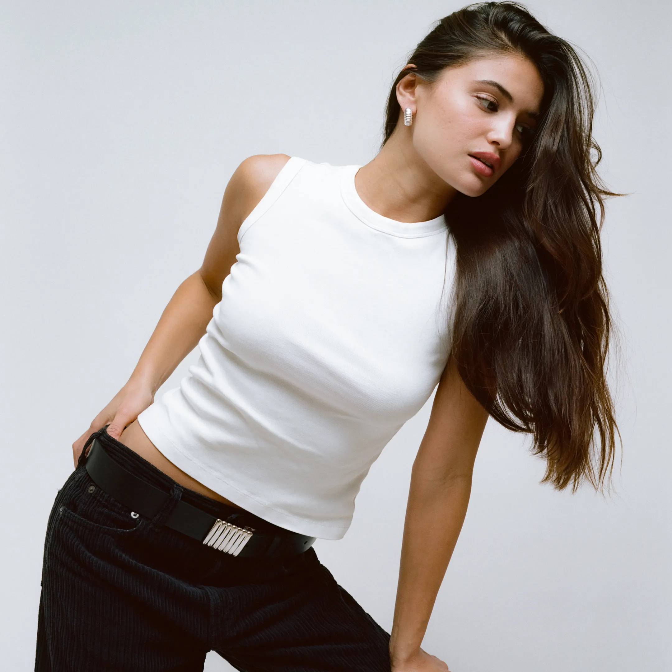 HEAVEN BELT BLACK SILVER sold by Heaven Mayhem product image thumbnail 2