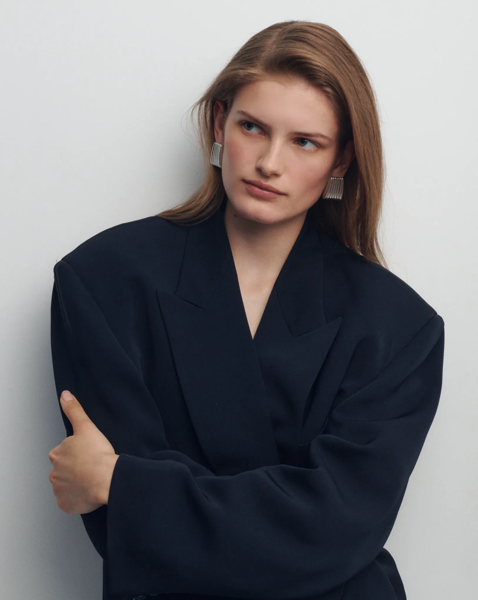 RIBBED MAXI EARRINGS sold by Heaven Mayhem product image thumbnail 5