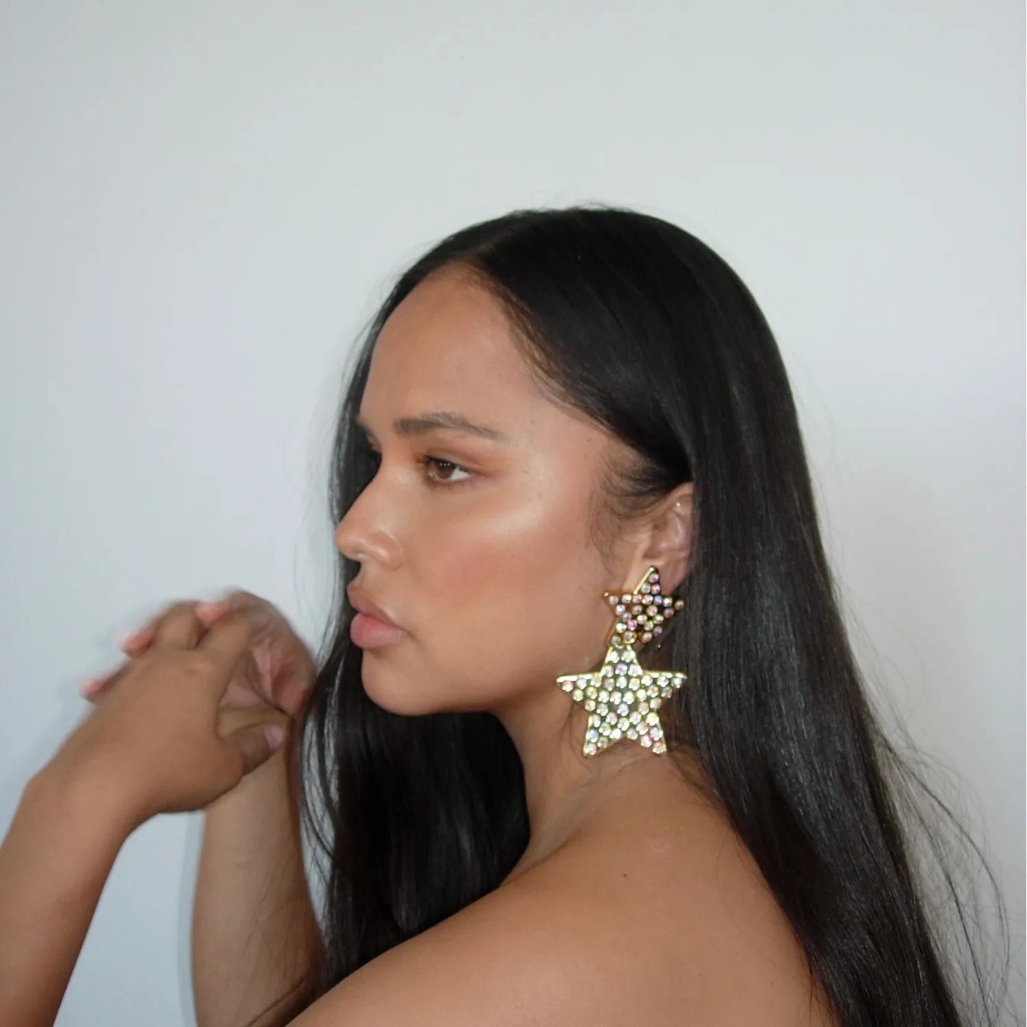 STAR CLIP-ON EARRINGS sold by Heaven Mayhem product image thumbnail 4