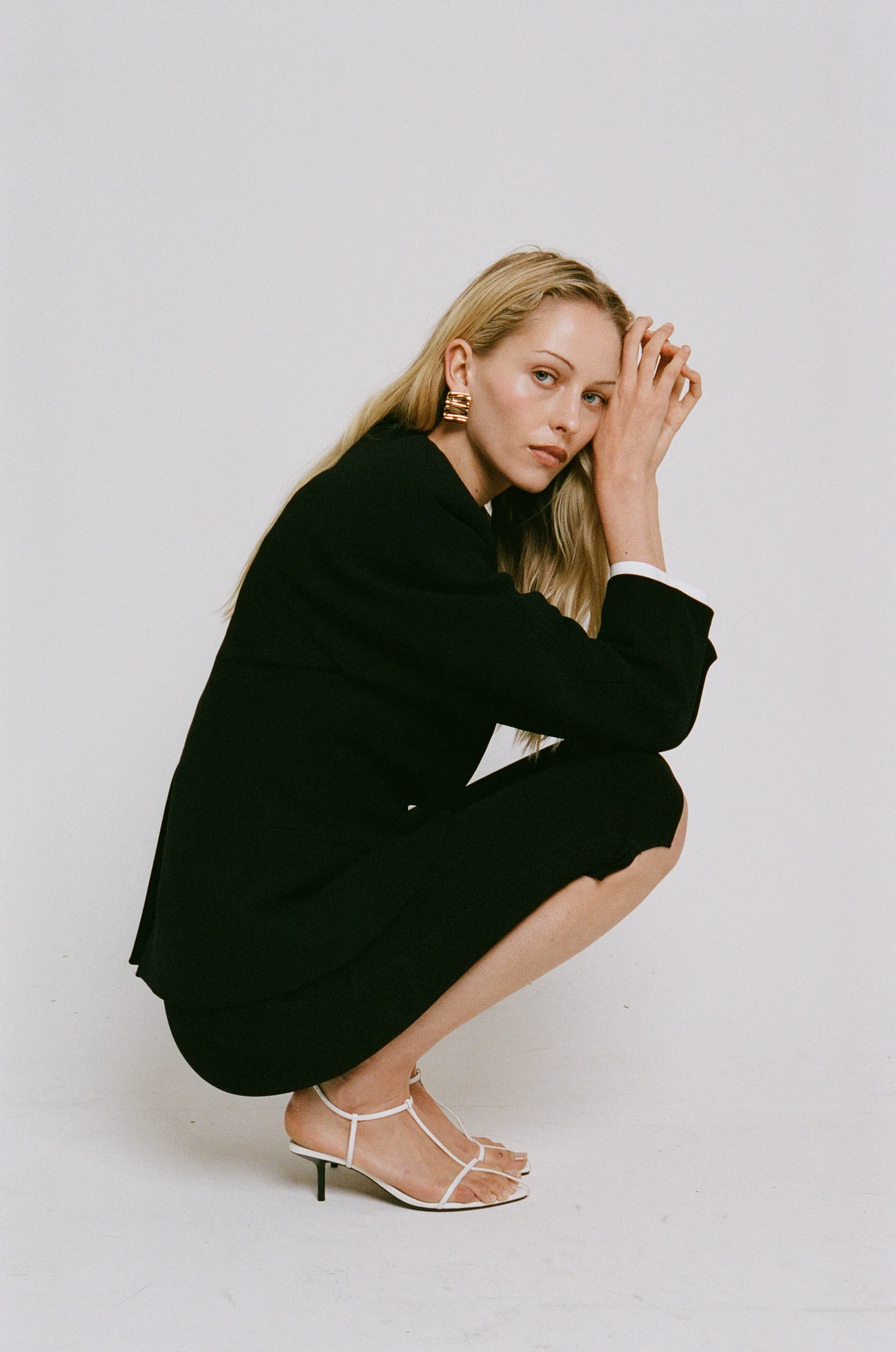 GAIA EARRINGS GOLD sold by Heaven Mayhem product image thumbnail 3