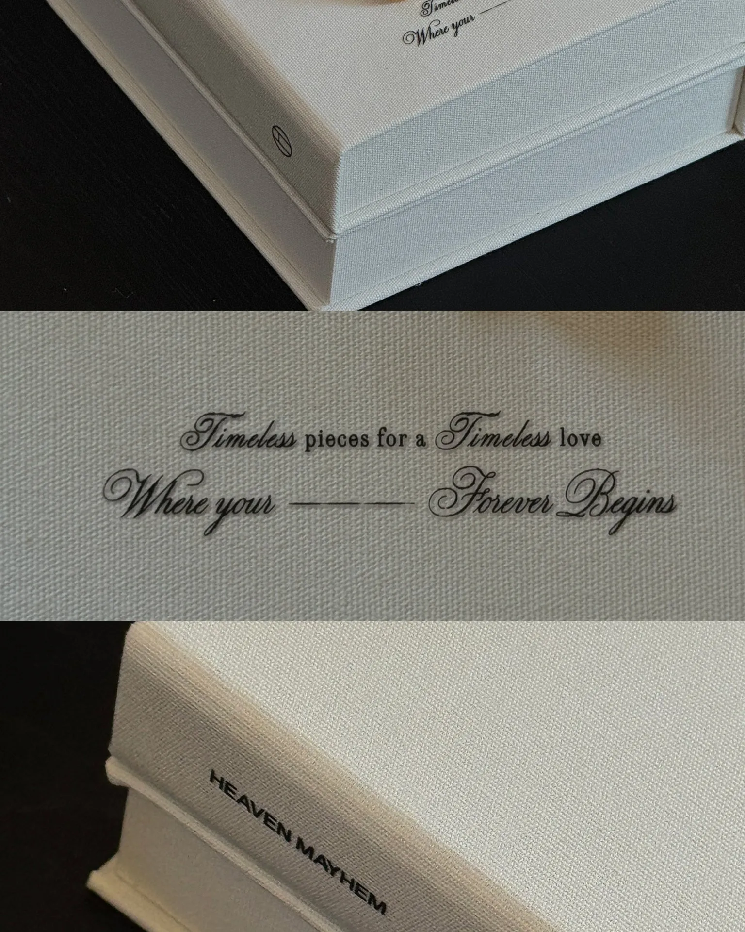 BRIDAL BOOK BOX (MINI) sold by Heaven Mayhem product image thumbnail 5