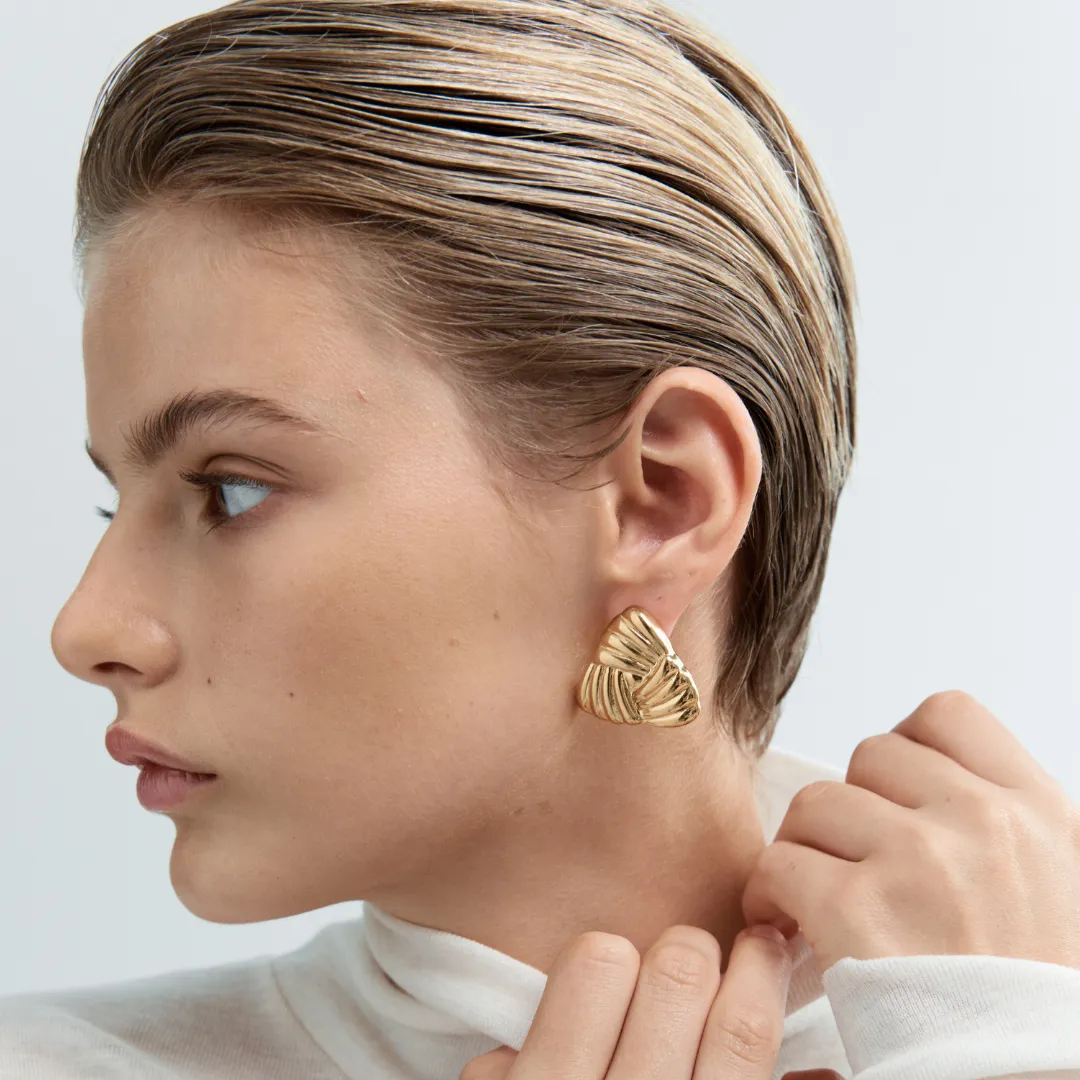 TRI EARRINGS sold by Heaven Mayhem product image thumbnail 3