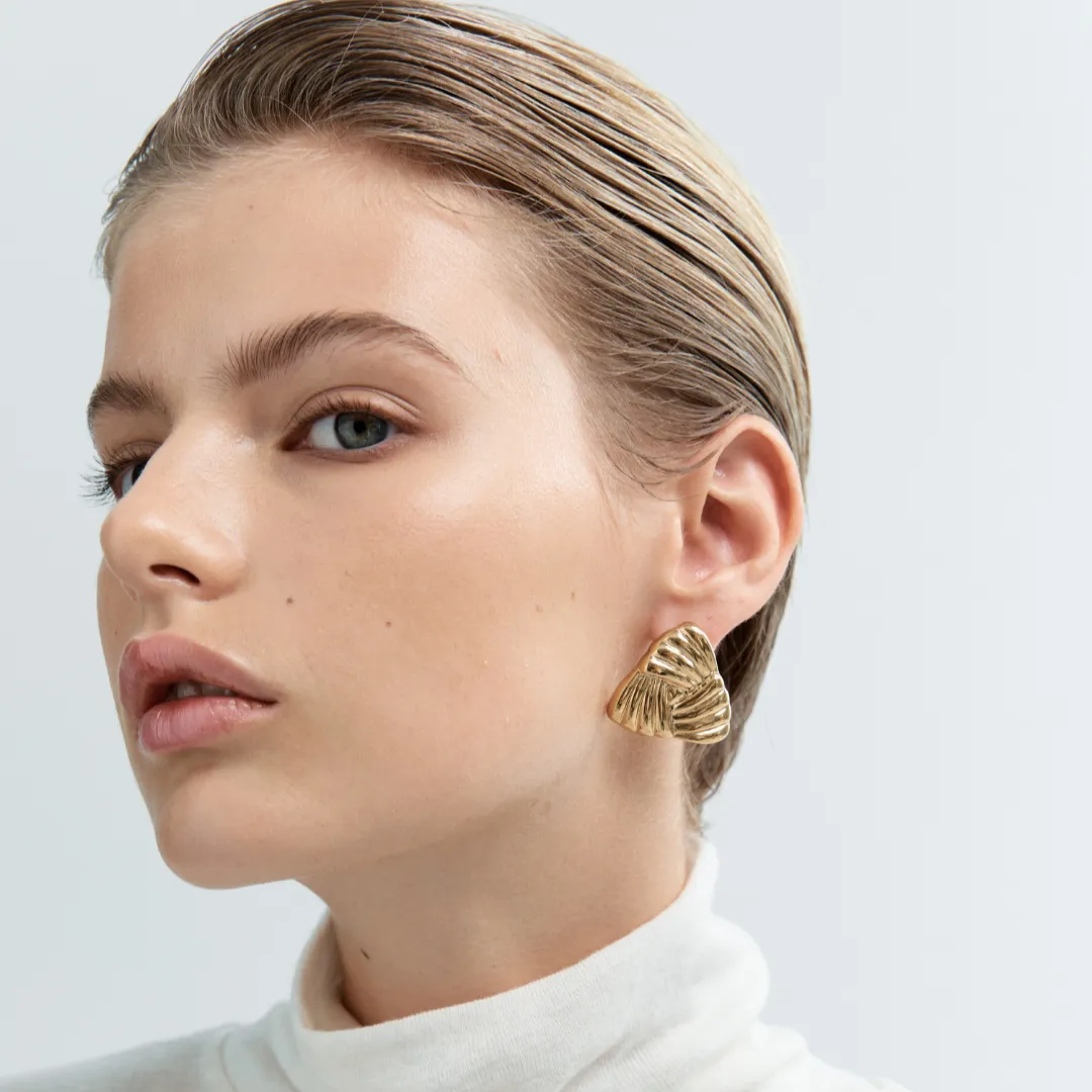 TRI EARRINGS sold by Heaven Mayhem product image thumbnail 2