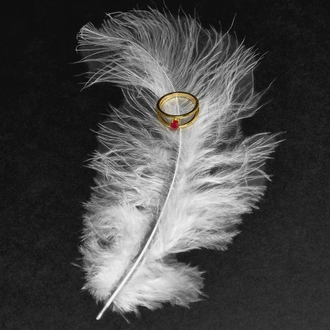 SURI RUBY RING sold by Heaven Mayhem product image thumbnail 3