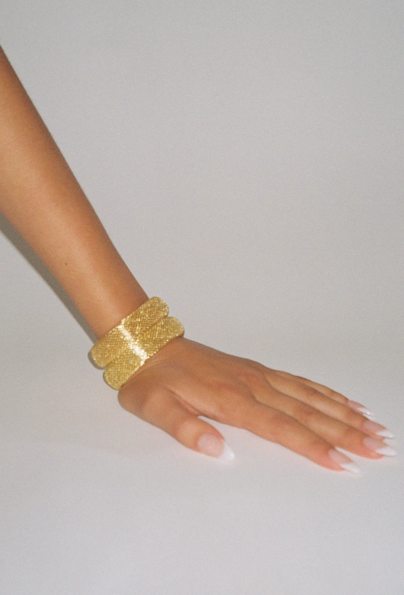 WOVEN BRACELET GOLD sold by Heaven Mayhem product image thumbnail 2