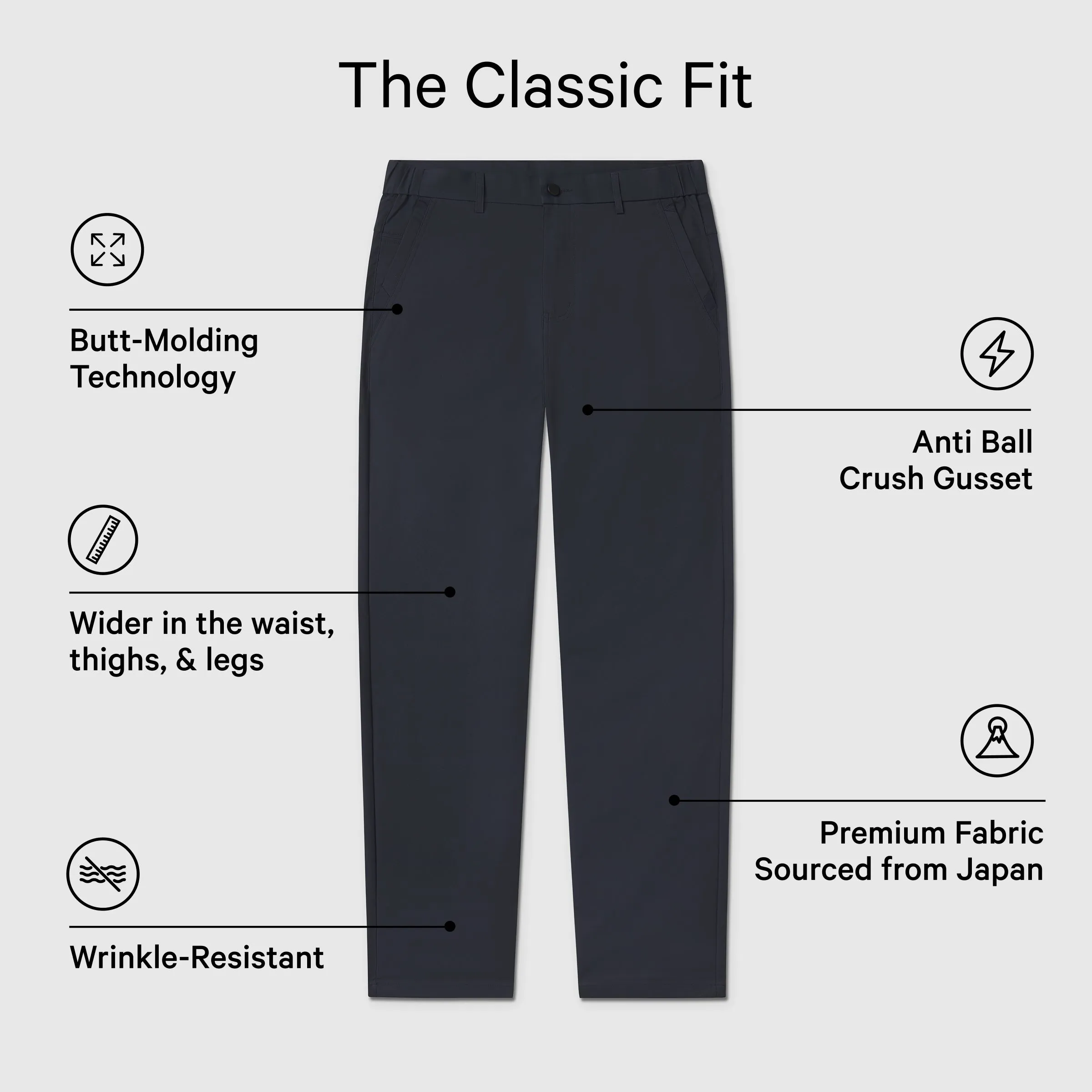 Jetsetter Tech Pant Classic Fit sold by Jack Archer product image thumbnail 2