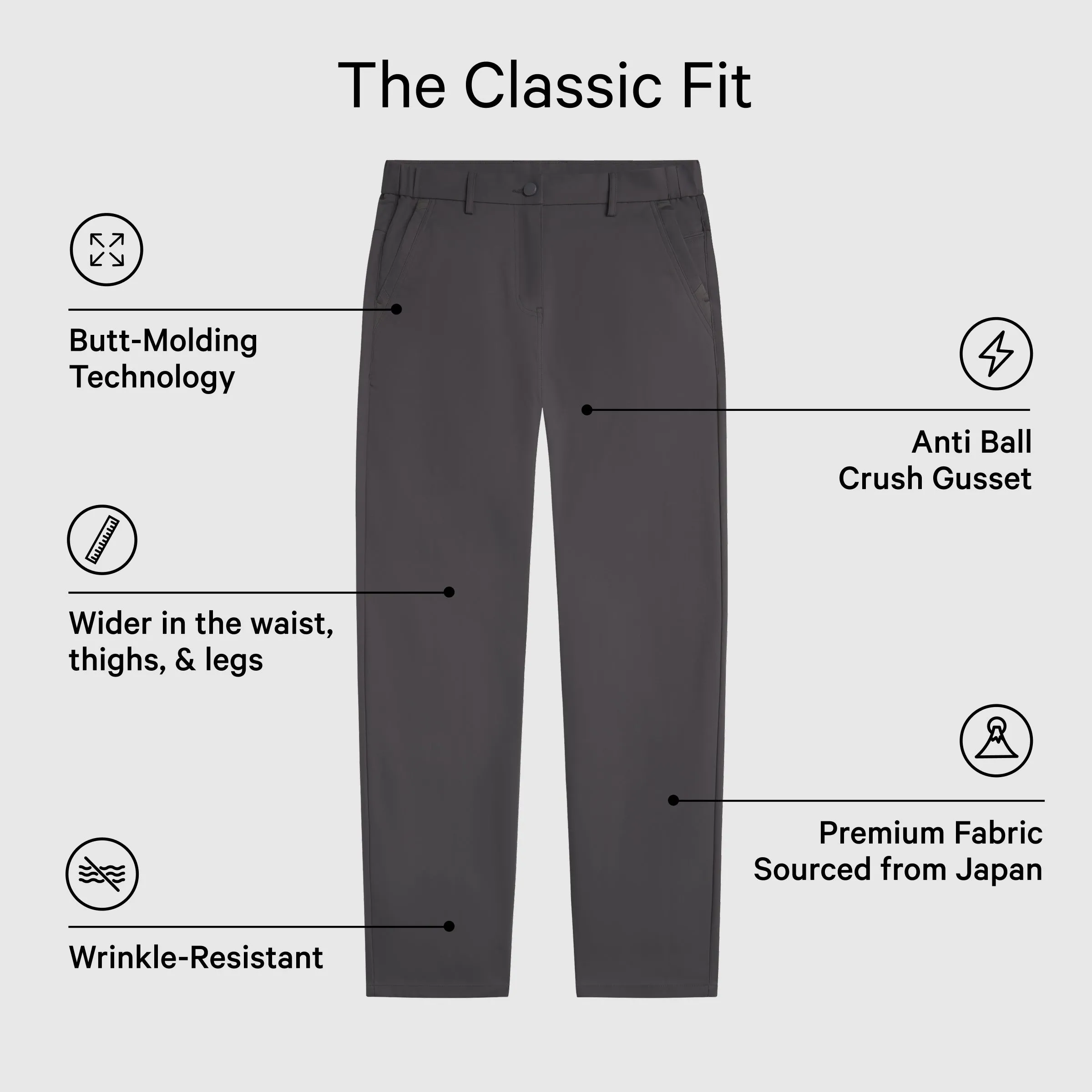 Jetsetter Tech Pant Classic Fit sold by Jack Archer product image thumbnail 2