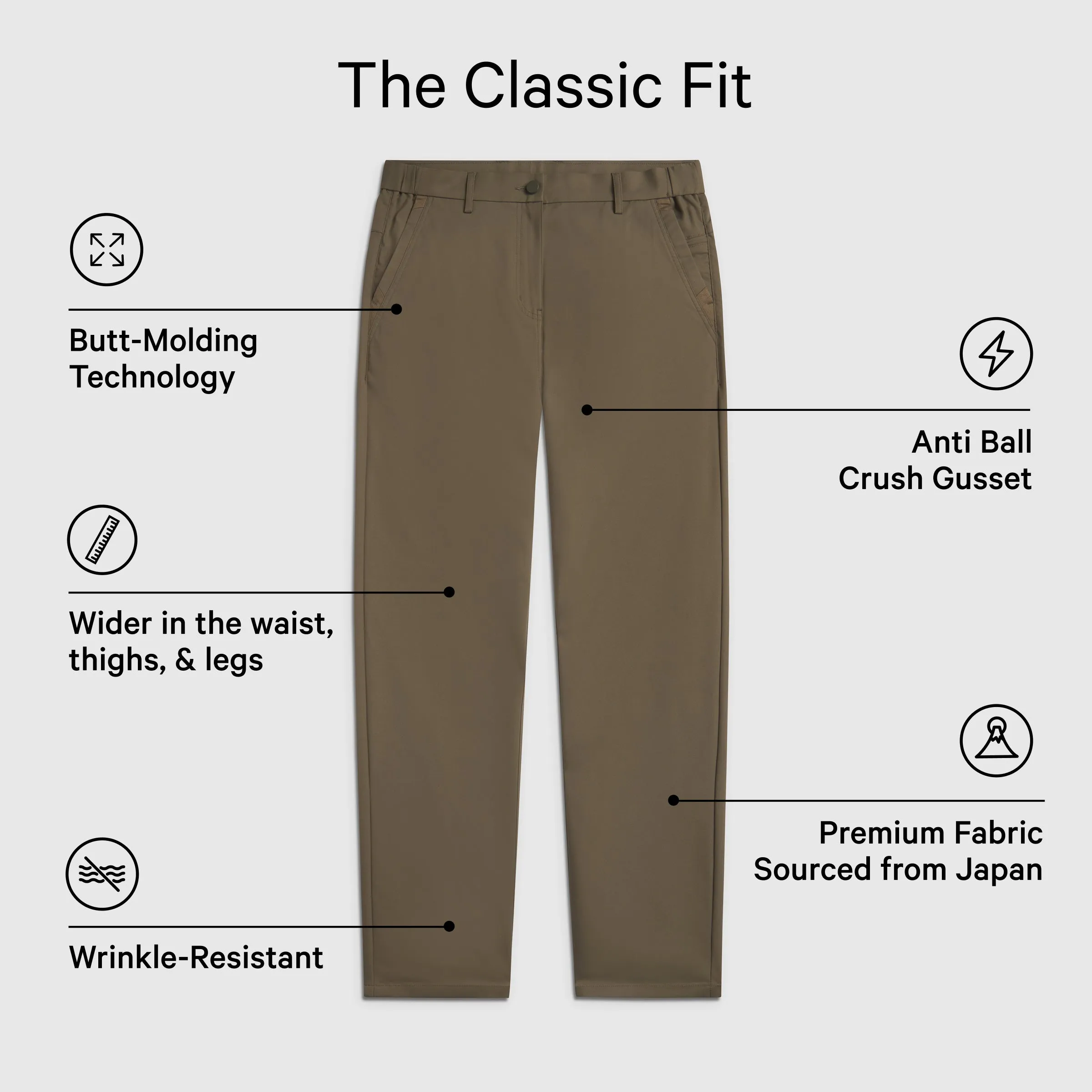 Jetsetter Tech Pant Classic Fit sold by Jack Archer product image thumbnail 2