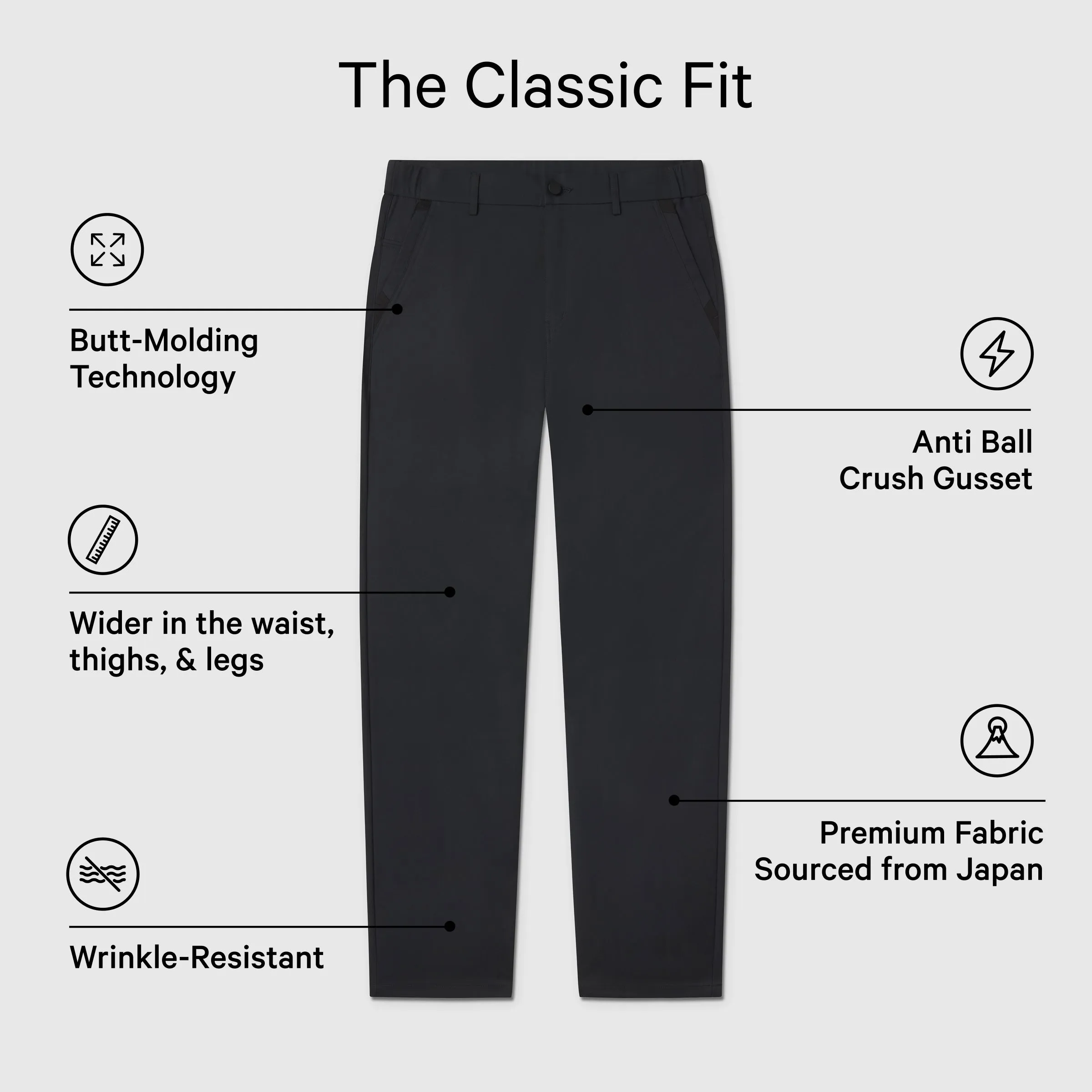 Jetsetter Tech Pant Classic Fit sold by Jack Archer product image thumbnail 2