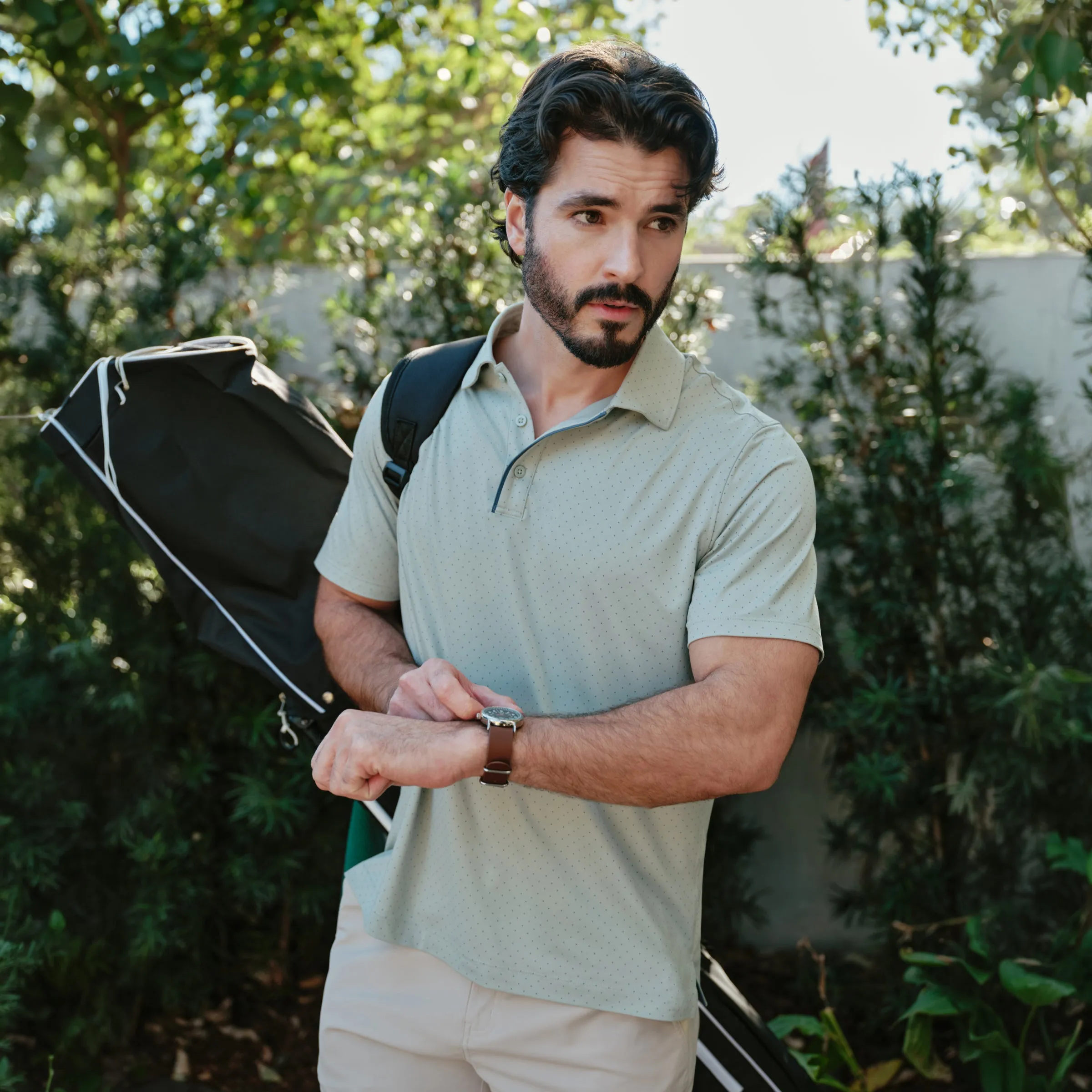 Clubhouse Performance Polo -- Storm Green Sweetspot sold by Jack Archer product image thumbnail 2