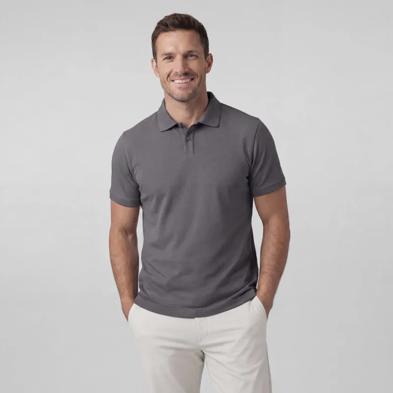 Clubhouse Pique Polo made by Jack Archer