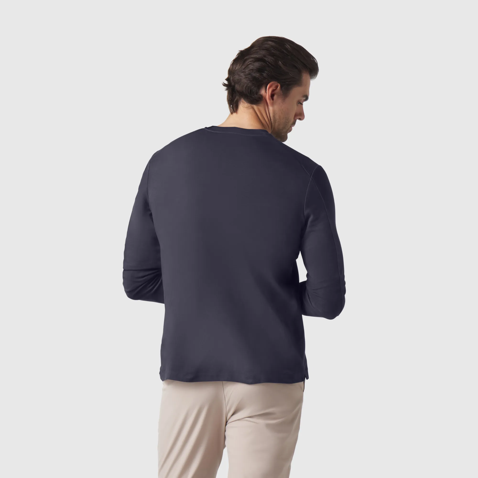 Precision Long Sleeve Tee -- Deep Blue sold by Jack Archer product image thumbnail 5