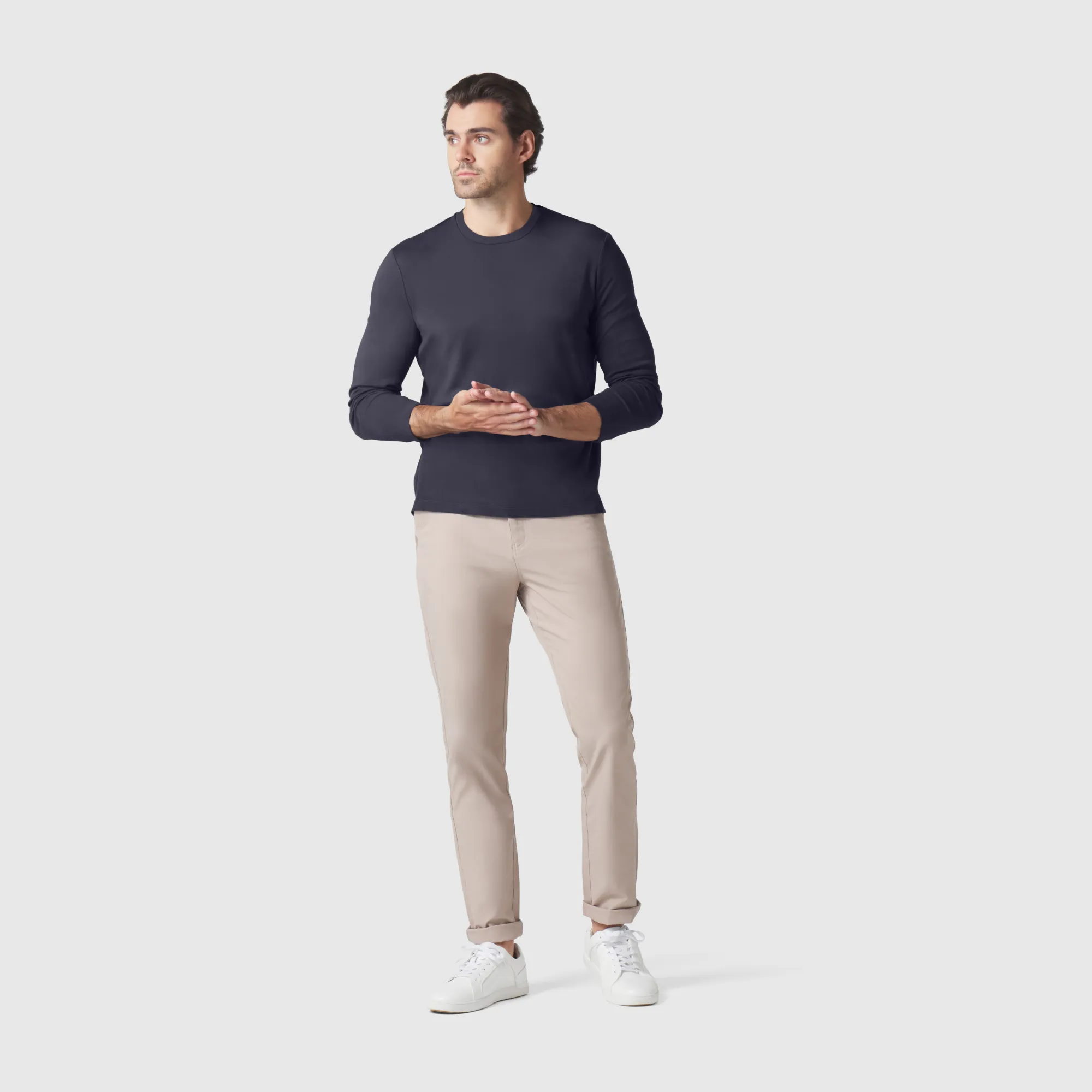 Precision Long Sleeve Tee -- Deep Blue sold by Jack Archer product image thumbnail 4