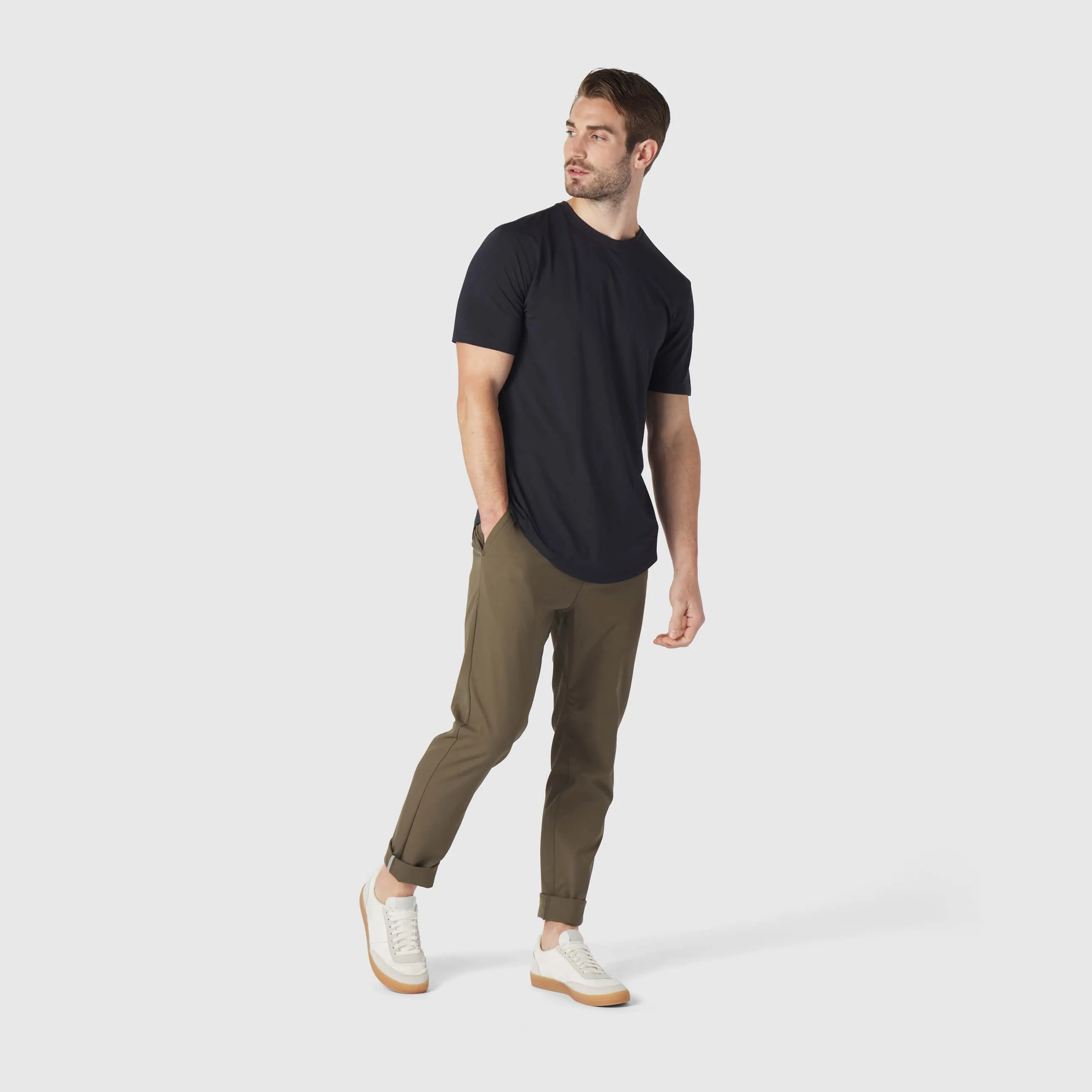Anytime Tee -- Deep Blue sold by Jack Archer