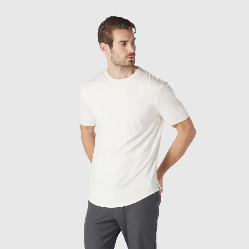 Anytime Tee -- True White made by Jack Archer