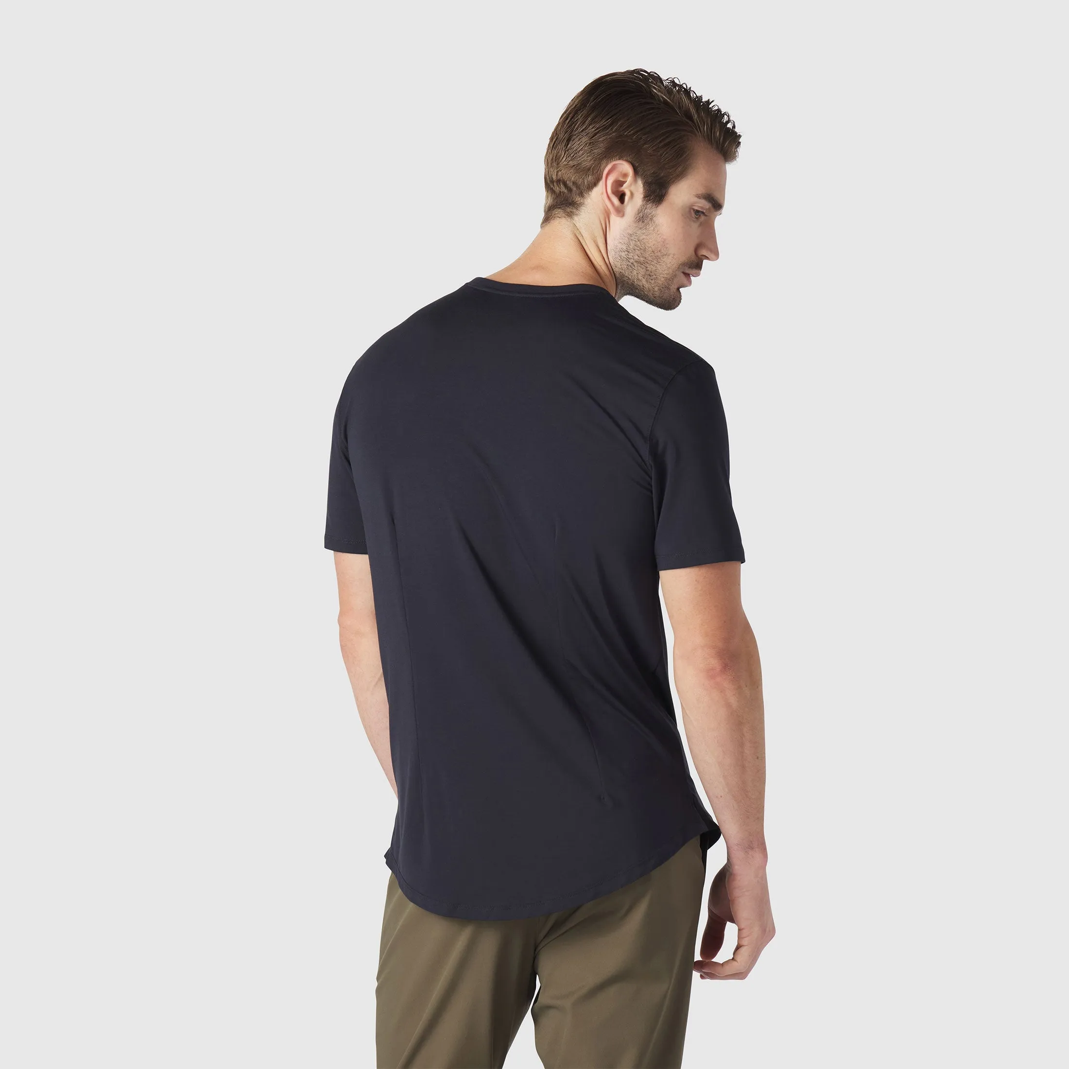 Anytime Tee -- Space Black sold by Jack Archer product image thumbnail 5
