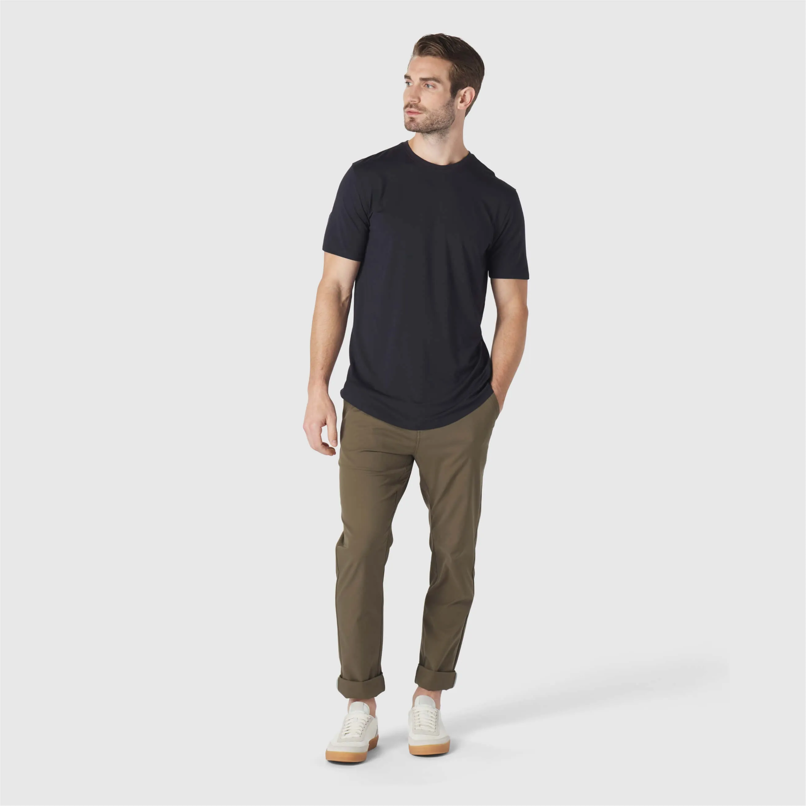 Anytime Tee -- Space Black sold by Jack Archer product image thumbnail 2