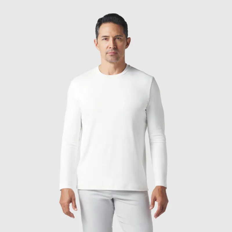 Precision Long Sleeve Tee -- True White made by Jack Archer