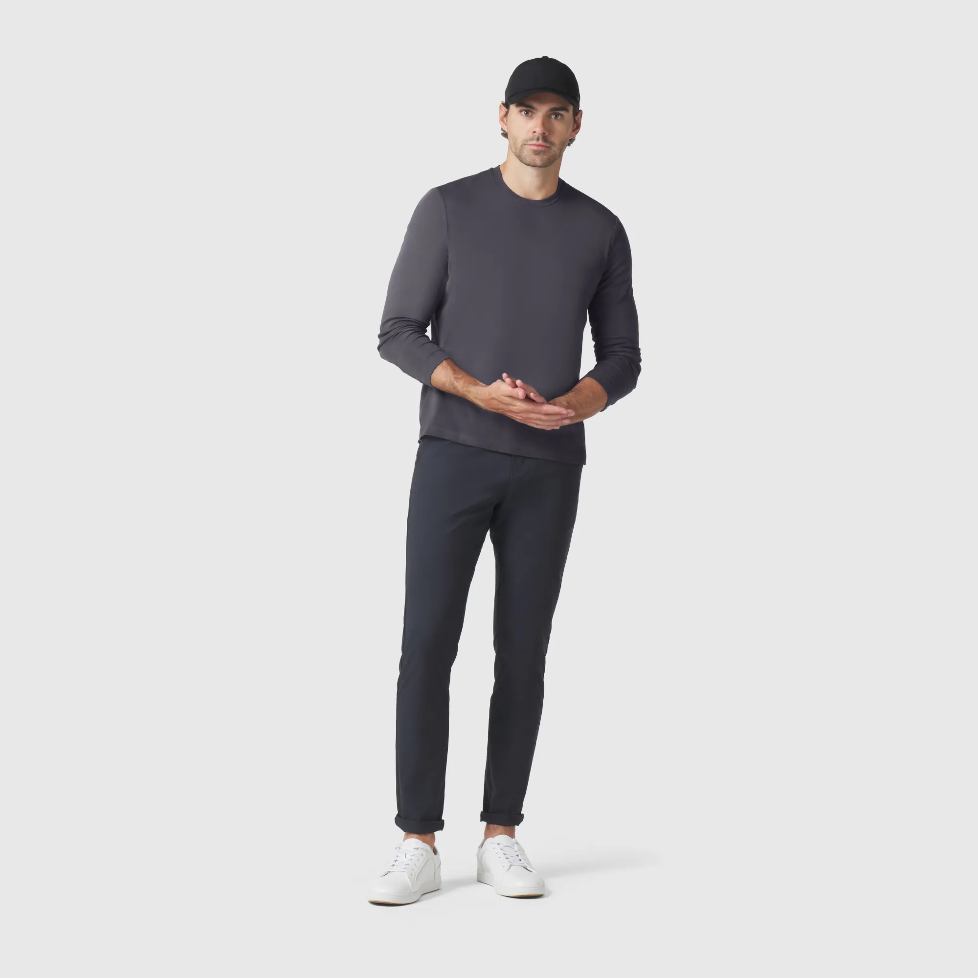 Precision Long Sleeve Tee -- Charcoal Gray sold by Jack Archer product image thumbnail 5