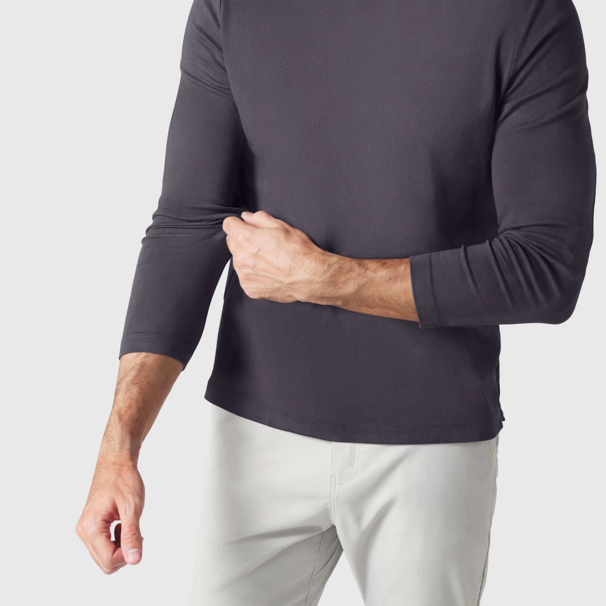 Precision Long Sleeve Tee -- Charcoal Gray sold by Jack Archer product image thumbnail 4