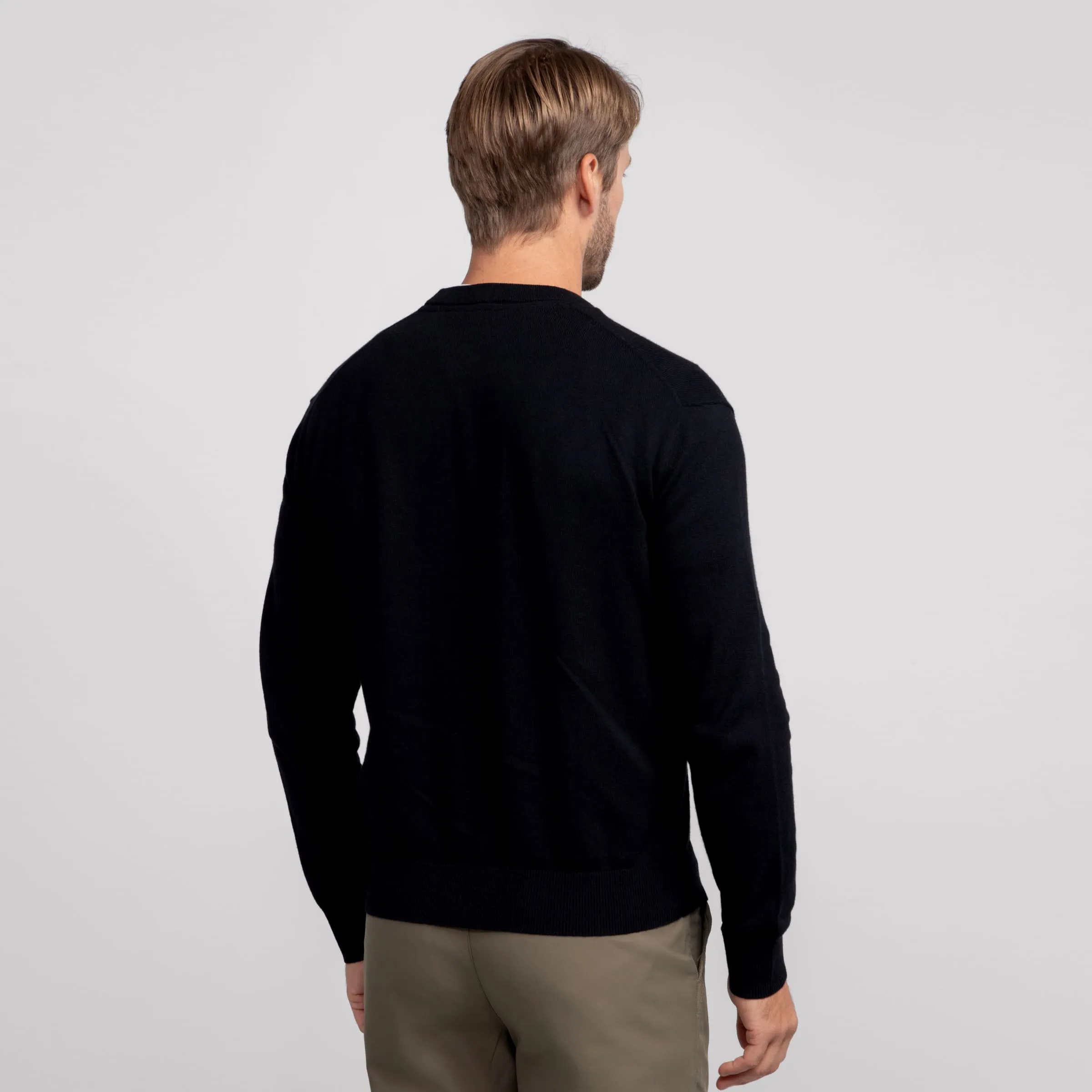 Anytime Crewneck Sweater -- True Black sold by Jack Archer product image thumbnail 3