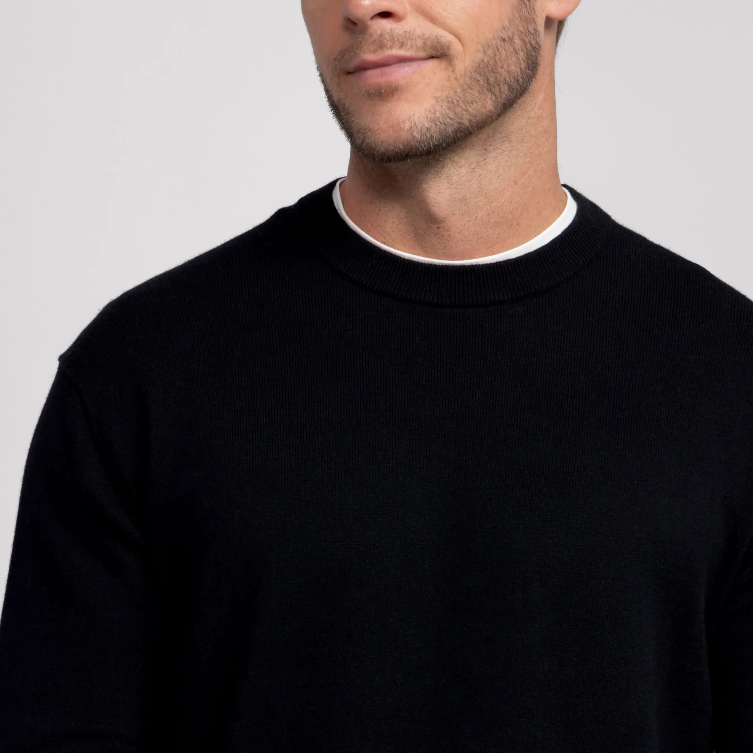 Anytime Crewneck Sweater -- True Black sold by Jack Archer product image thumbnail 4
