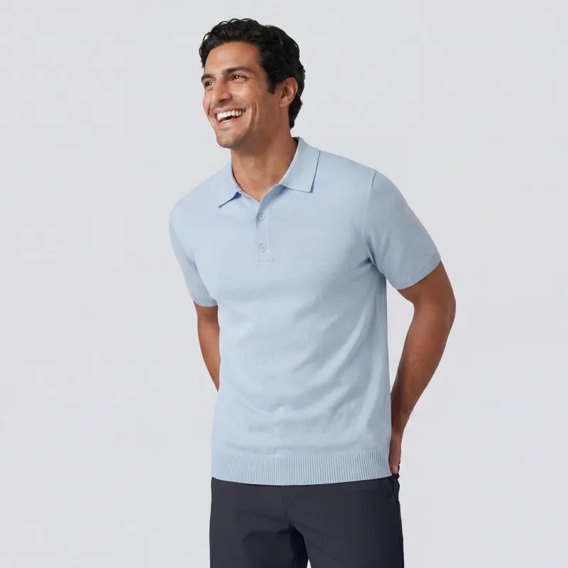 Legacy Resort Polo -- Mist Blue made by Jack Archer