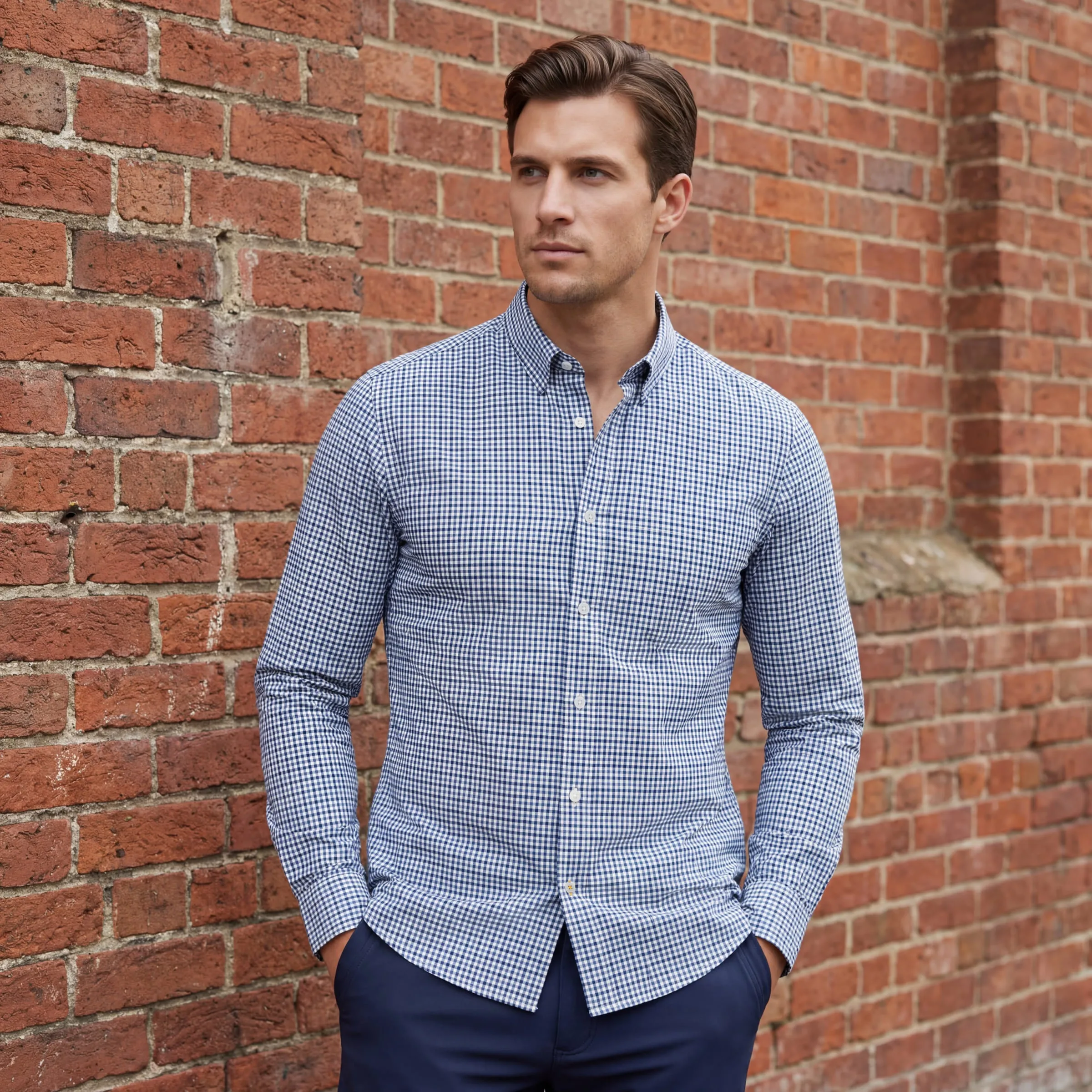 Everywear Shirt - Shorter Length -- Micro Check sold by Jack Archer product image thumbnail 2