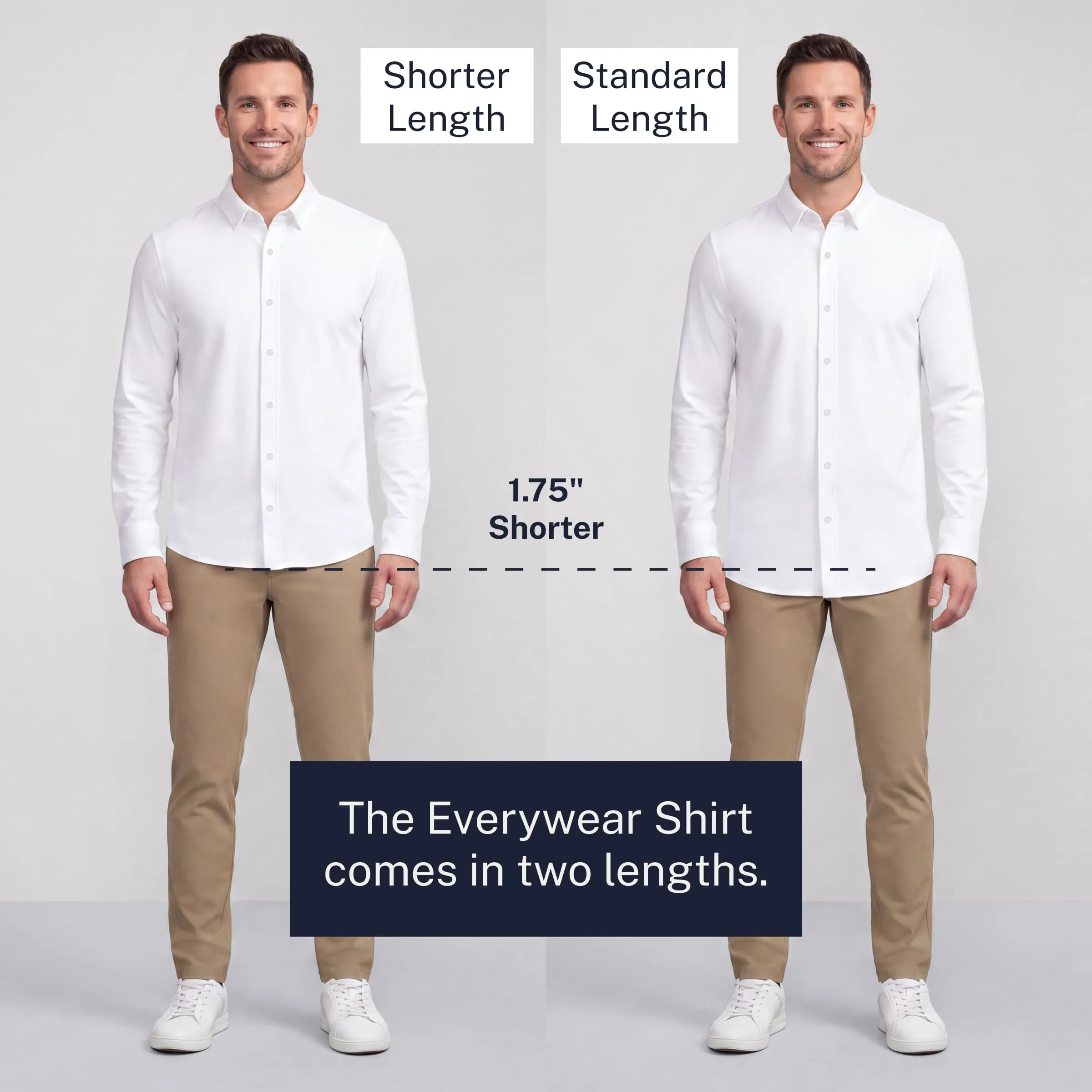 Everywear Shirt - Shorter Length -- Micro Check sold by Jack Archer product image thumbnail 4