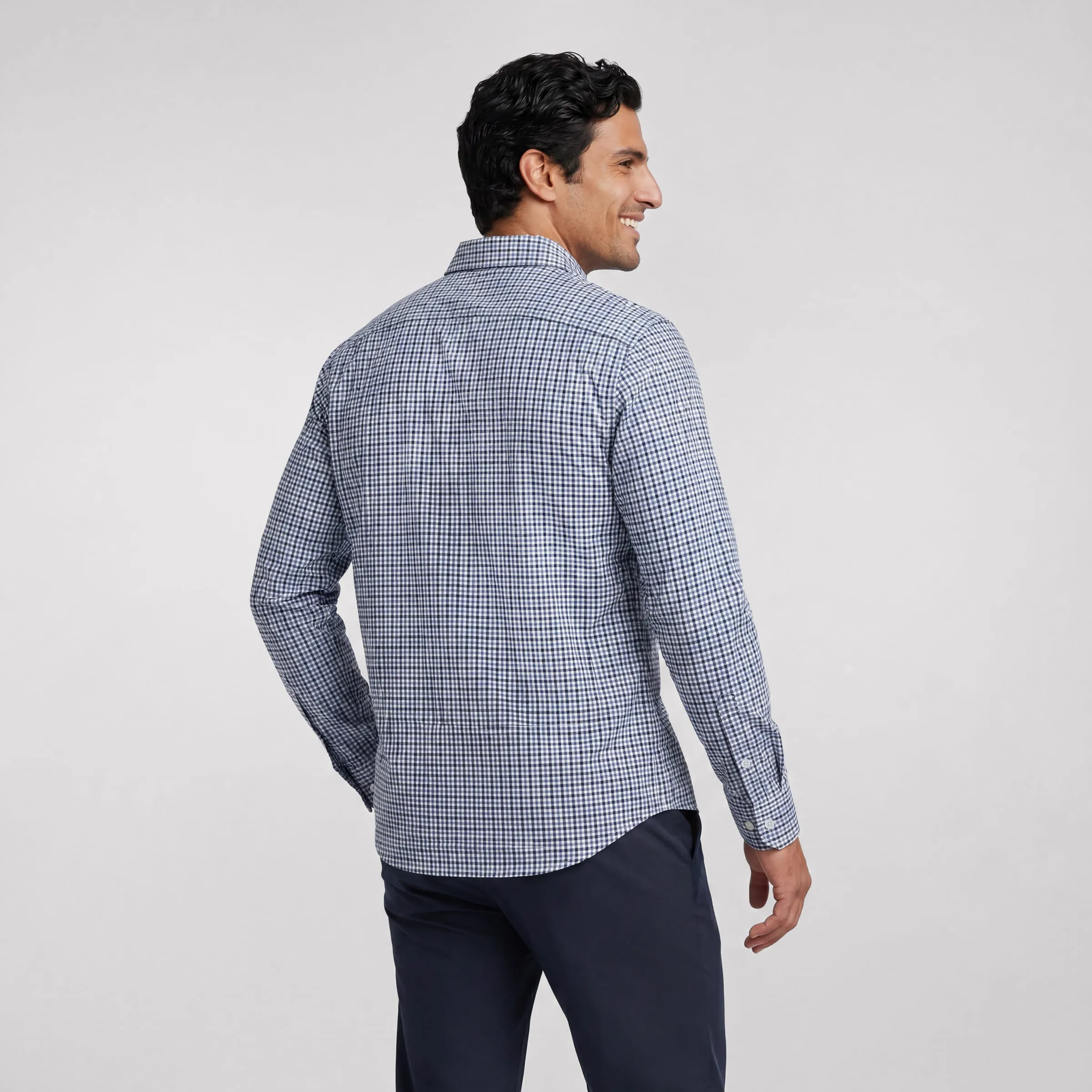 Everywear Shirt - Shorter Length -- Micro Check sold by Jack Archer product image thumbnail 5