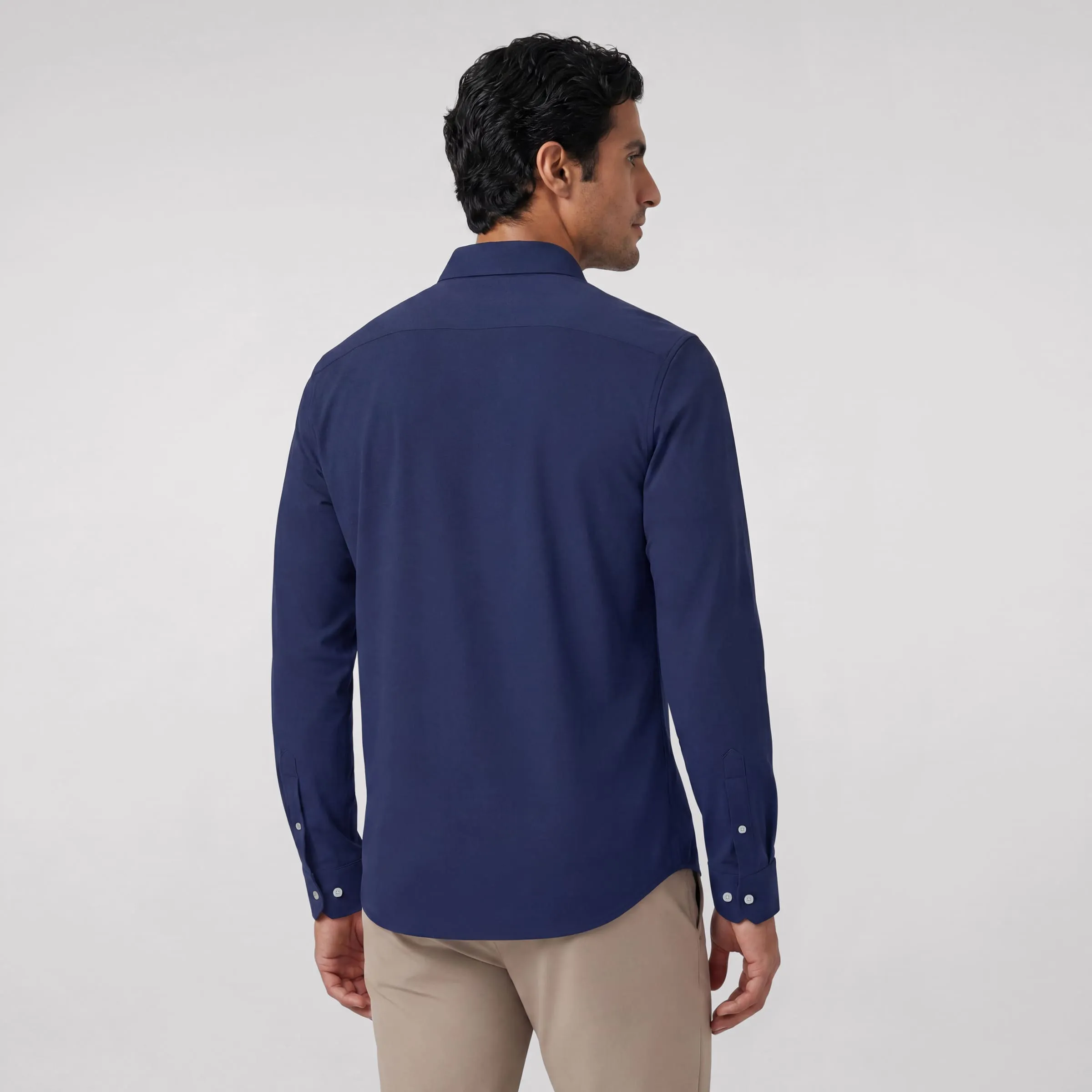 Everywear Shirt - Shorter Length -- Navy sold by Jack Archer product image thumbnail 5