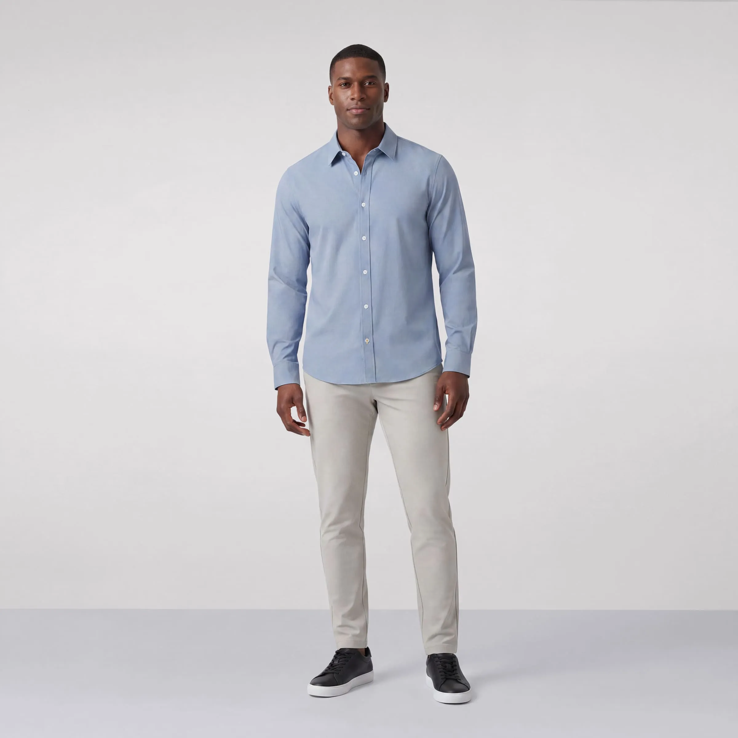 Everywear Shirt - Shorter Length -- Chambray Blue sold by Jack Archer product image thumbnail 3