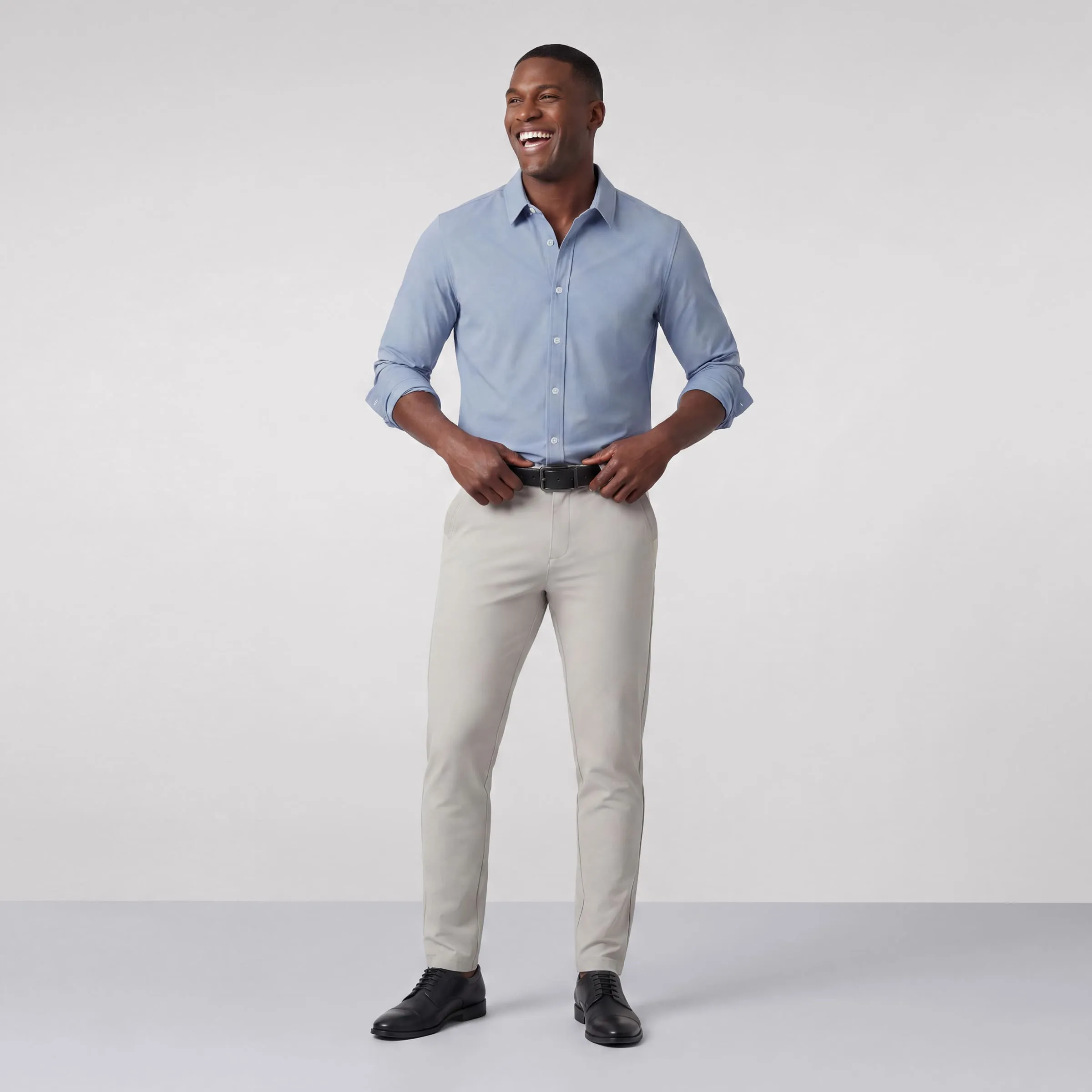 Everywear Shirt - Standard Length -- Chambray Blue sold by Jack Archer product image thumbnail 3