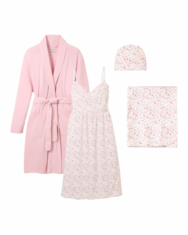 The Hospital Stay Luxe Set - Pink & Dorset Floral sold by Petite Plume