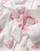 Women's Twill Robe in English Rose Floral sold by Petite Plume