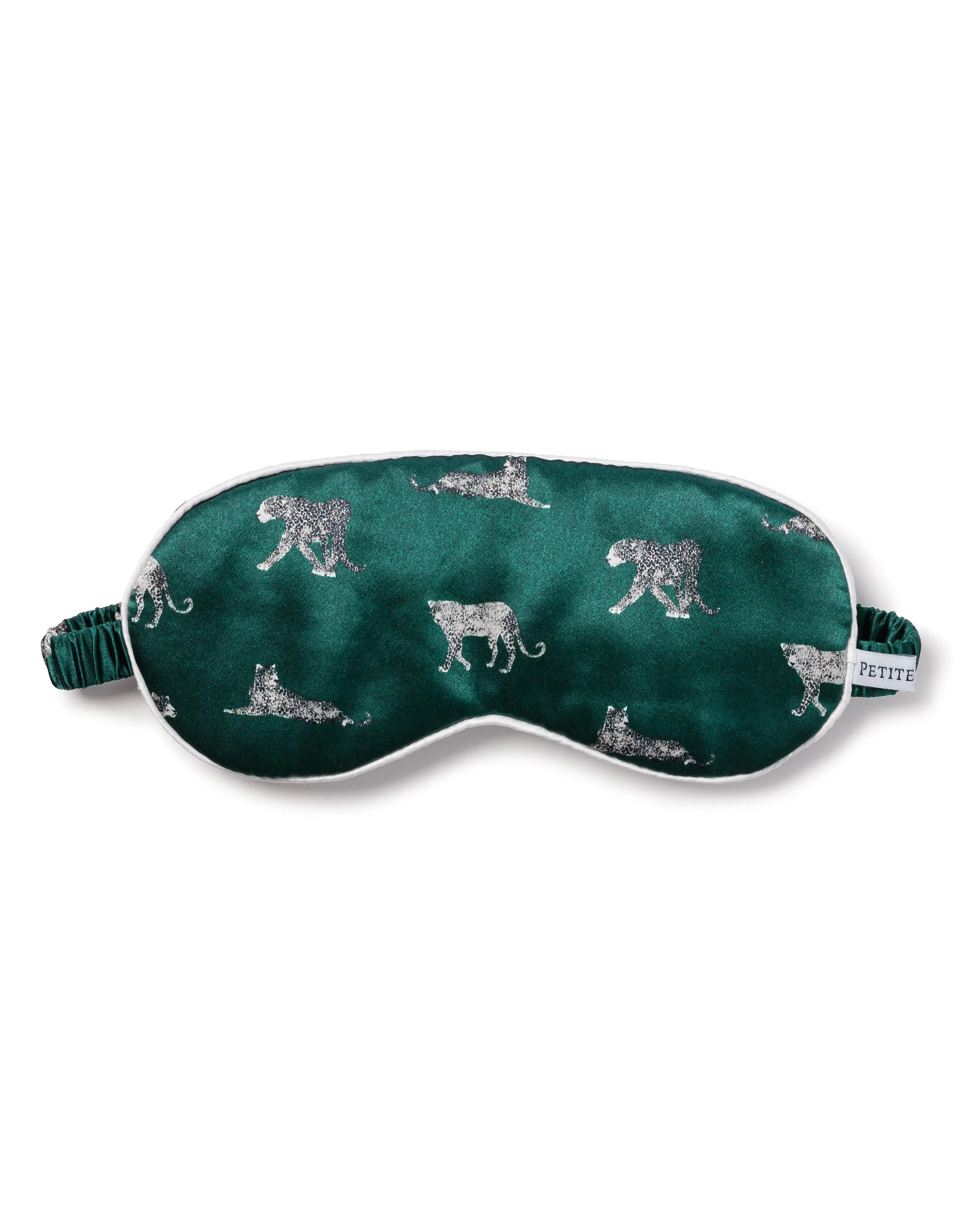 Adult's Silk Sleep Mask in Panthère de Luxe sold by Petite Plume