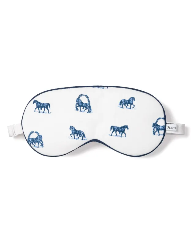 Adult's Sleep Mask in The Equestrian sold by Petite Plume