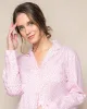 Women's Twill Pajama Set in Sweethearts sold by Petite Plume